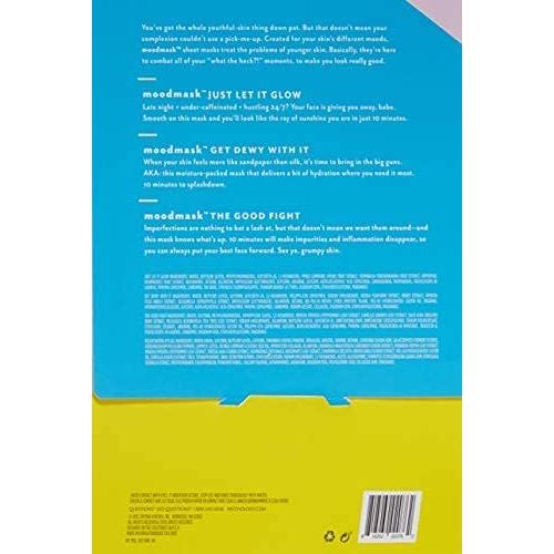 Mascarillas de Tela Patchology - Hidratantes y Revitalizantes - Juego de 3