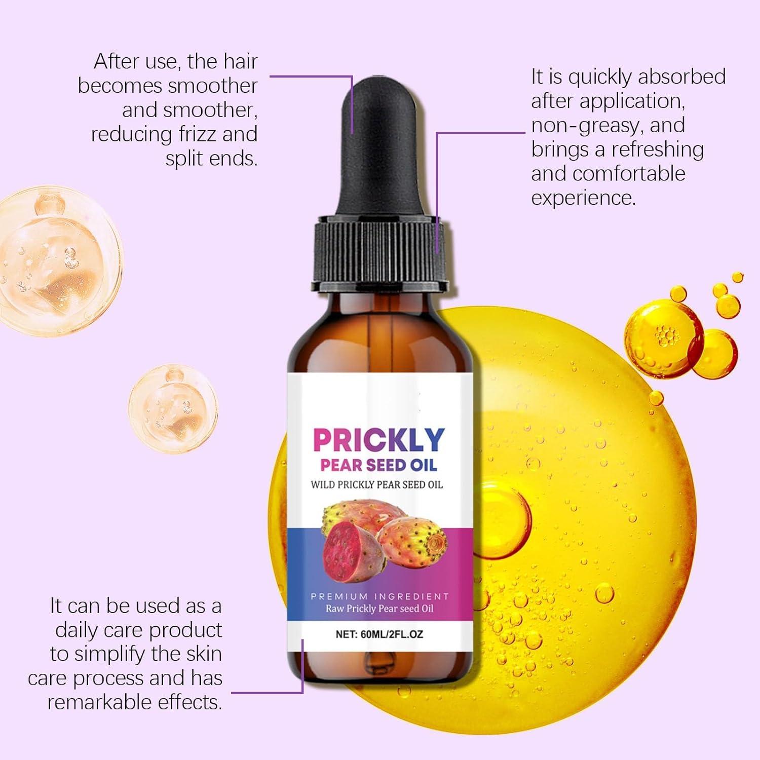 Aceite de Semilla de Higo Chumbo Orgánico 60ml - Hidratante Facial y Capilar