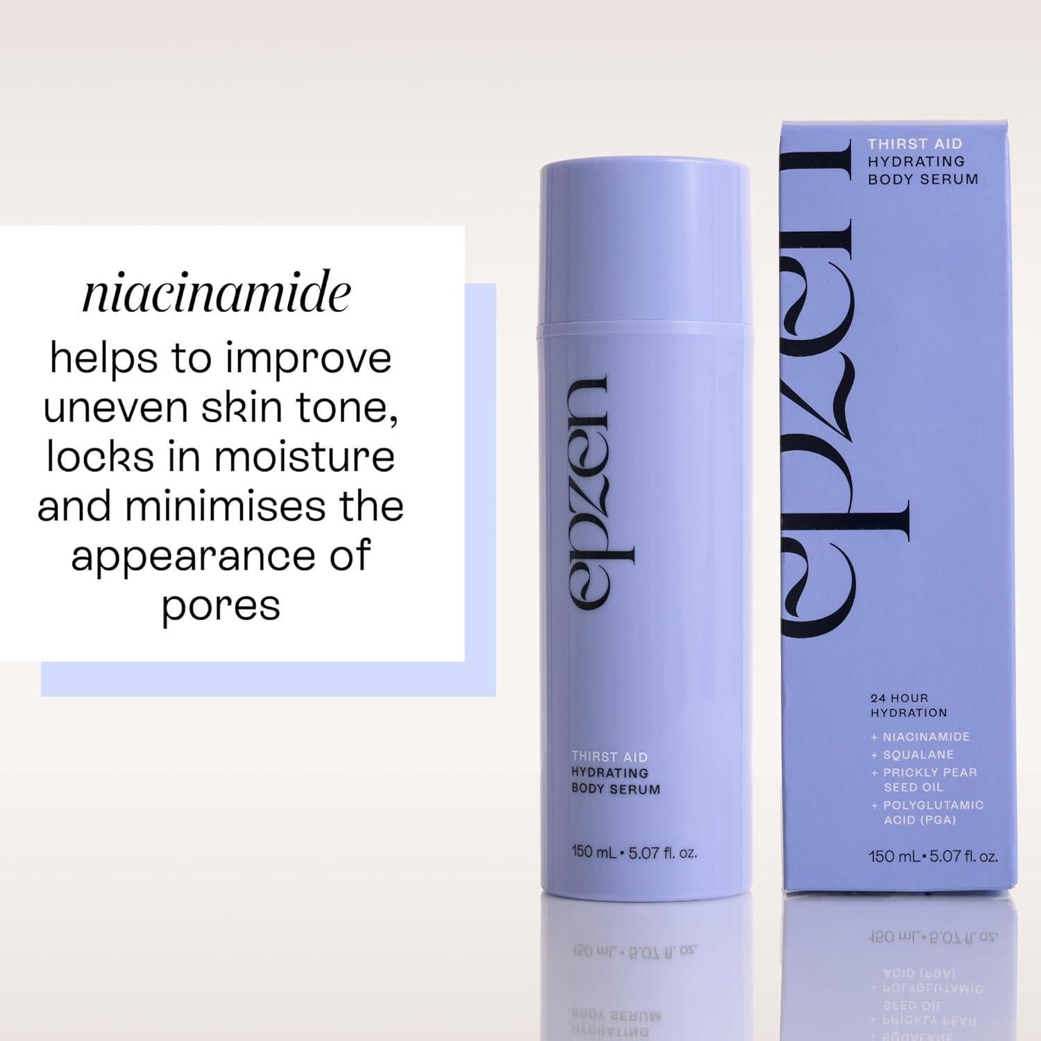 Suero Hidratante Corporal Epzen 150 ml - Vegano y Natural