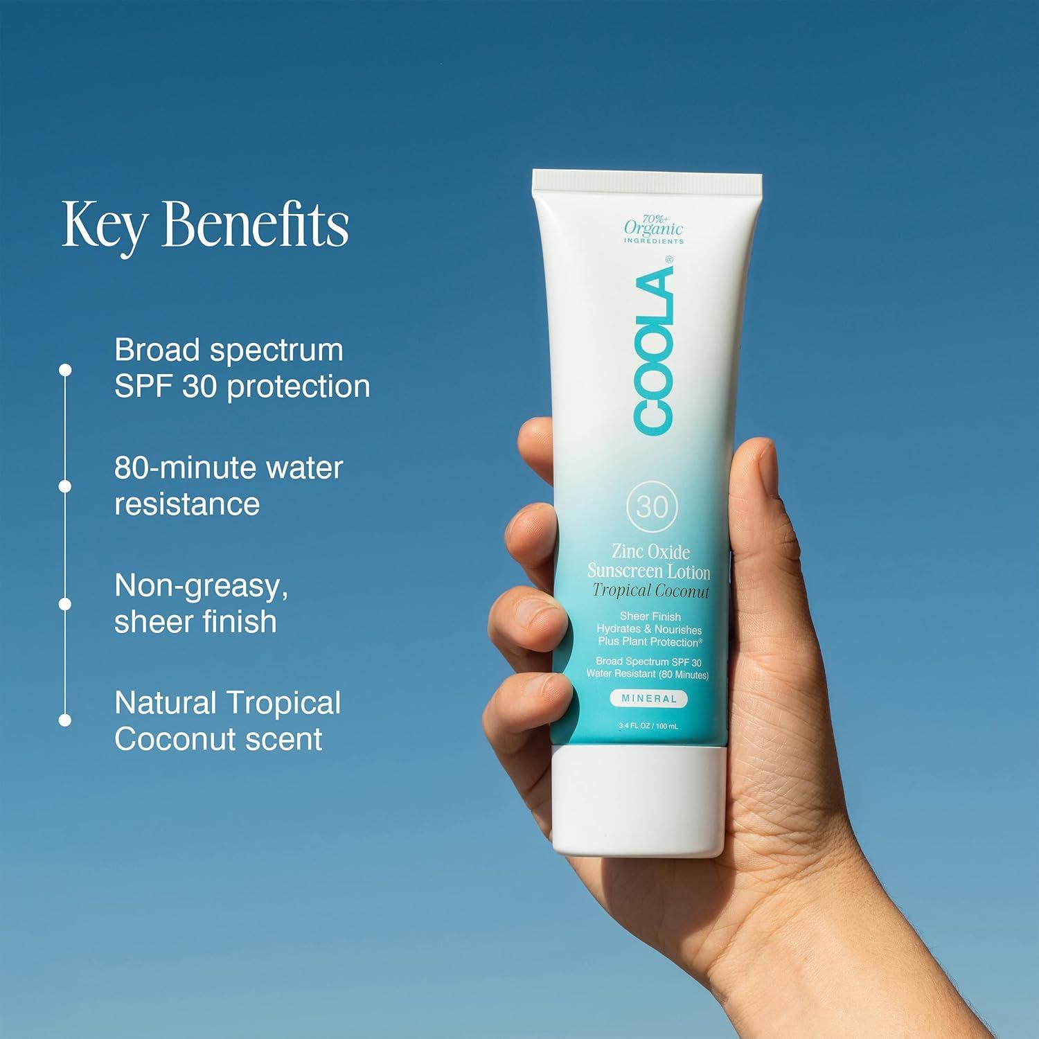 Protector Solar Mineral COOLA 100 ml SPF 30 Coco Tropical