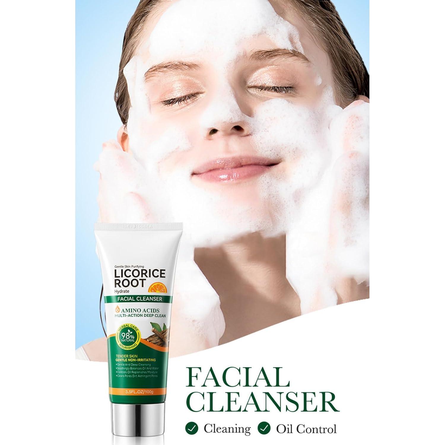 Juego de Cuidado de la Piel Newvenper 6 Piezas Hidratante