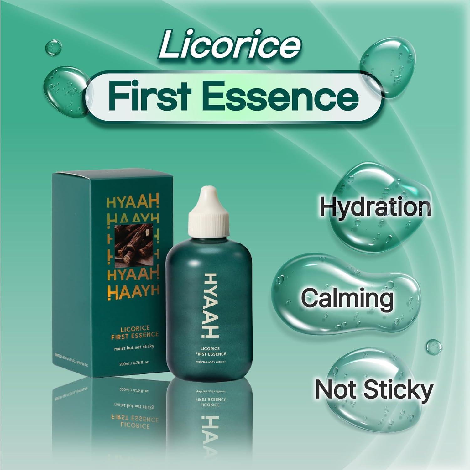 Esencia Facial Calmante Regaliz Coreano 100g - Hidratante Ligero