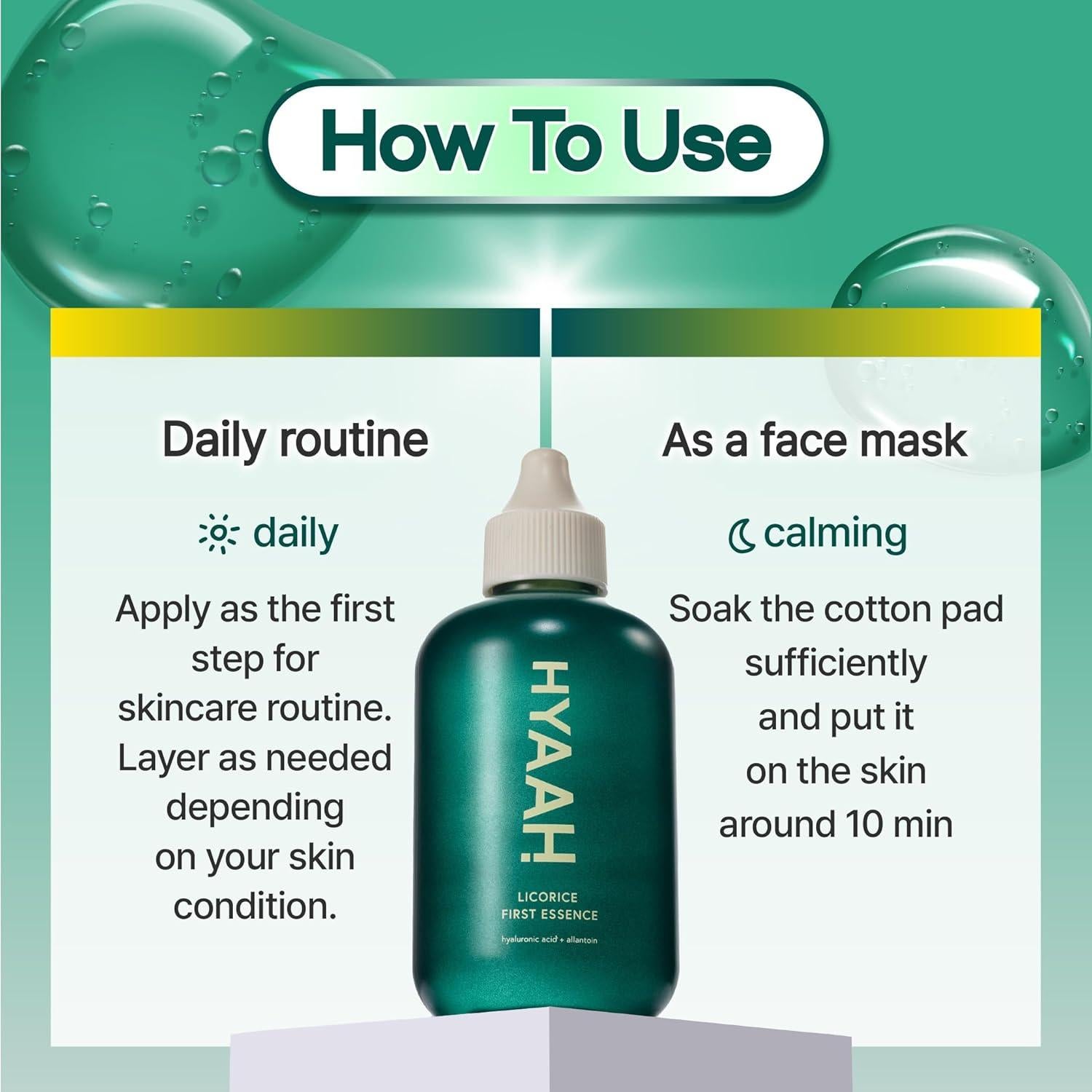 Esencia Facial Calmante Regaliz Coreano 100g - Hidratante Ligero