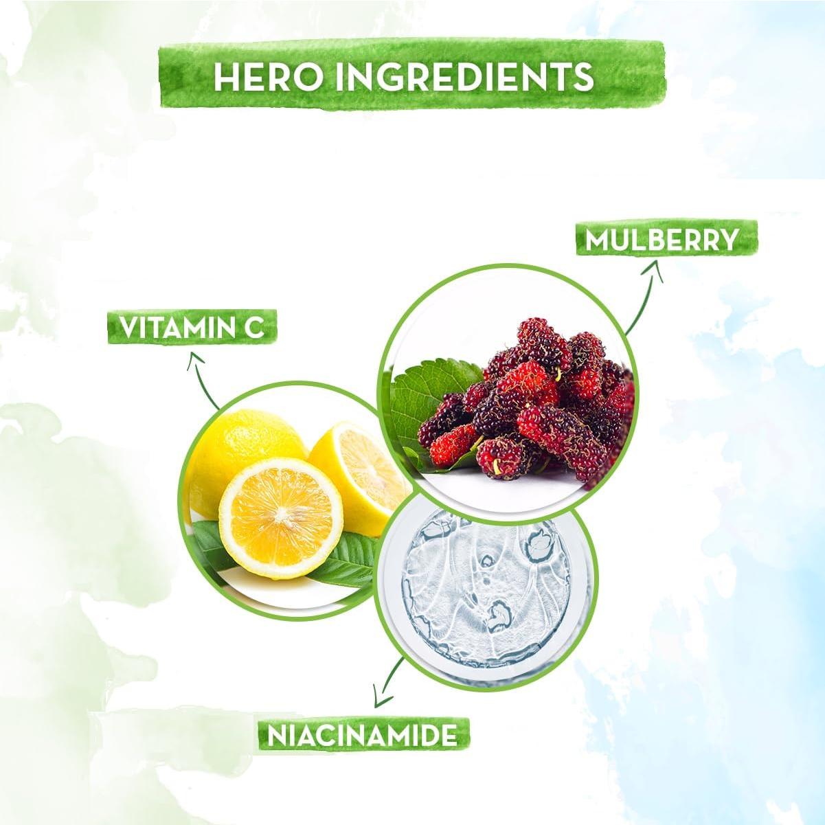 Lavado de Cara Mamaearth Vitamina C y Mora 100 ml