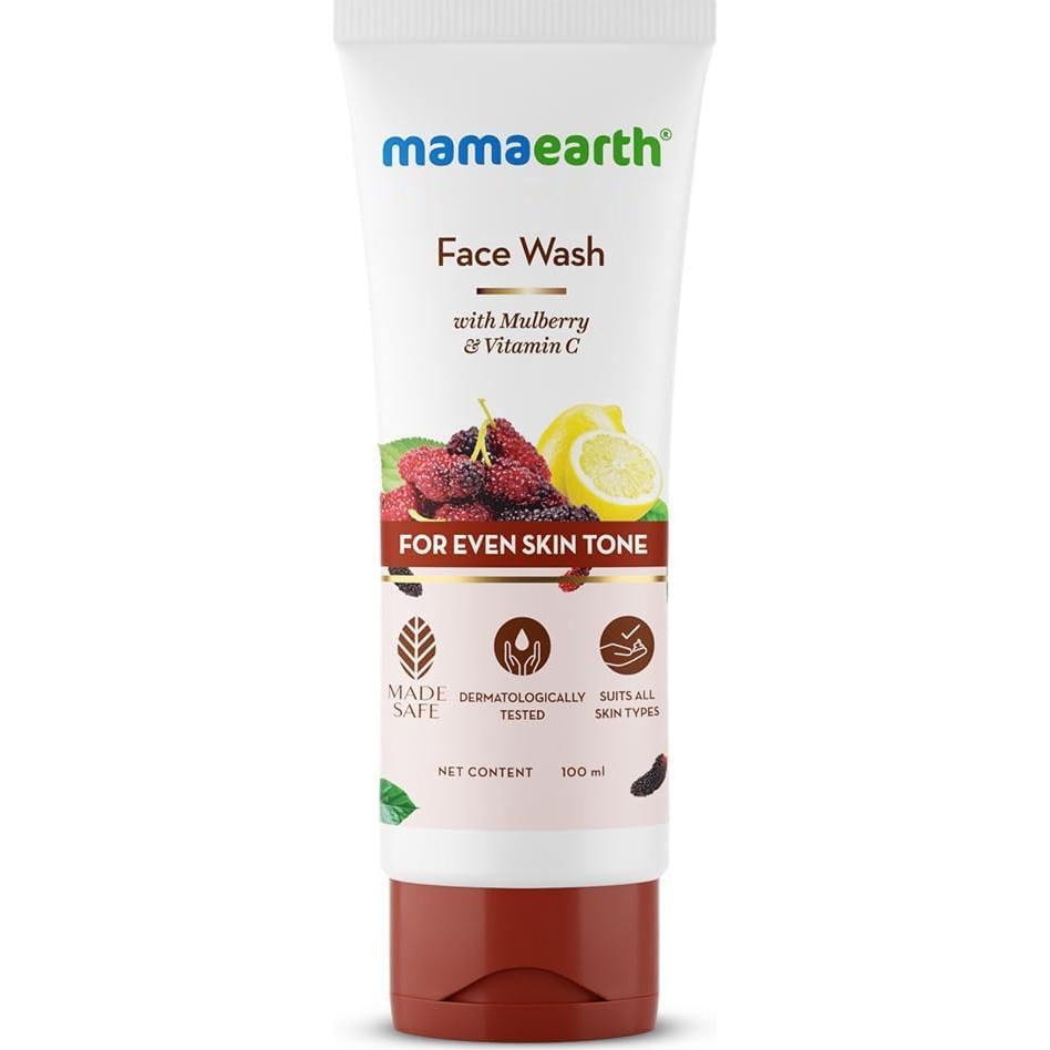 Lavado de Cara Mamaearth Vitamina C y Mora 100 ml