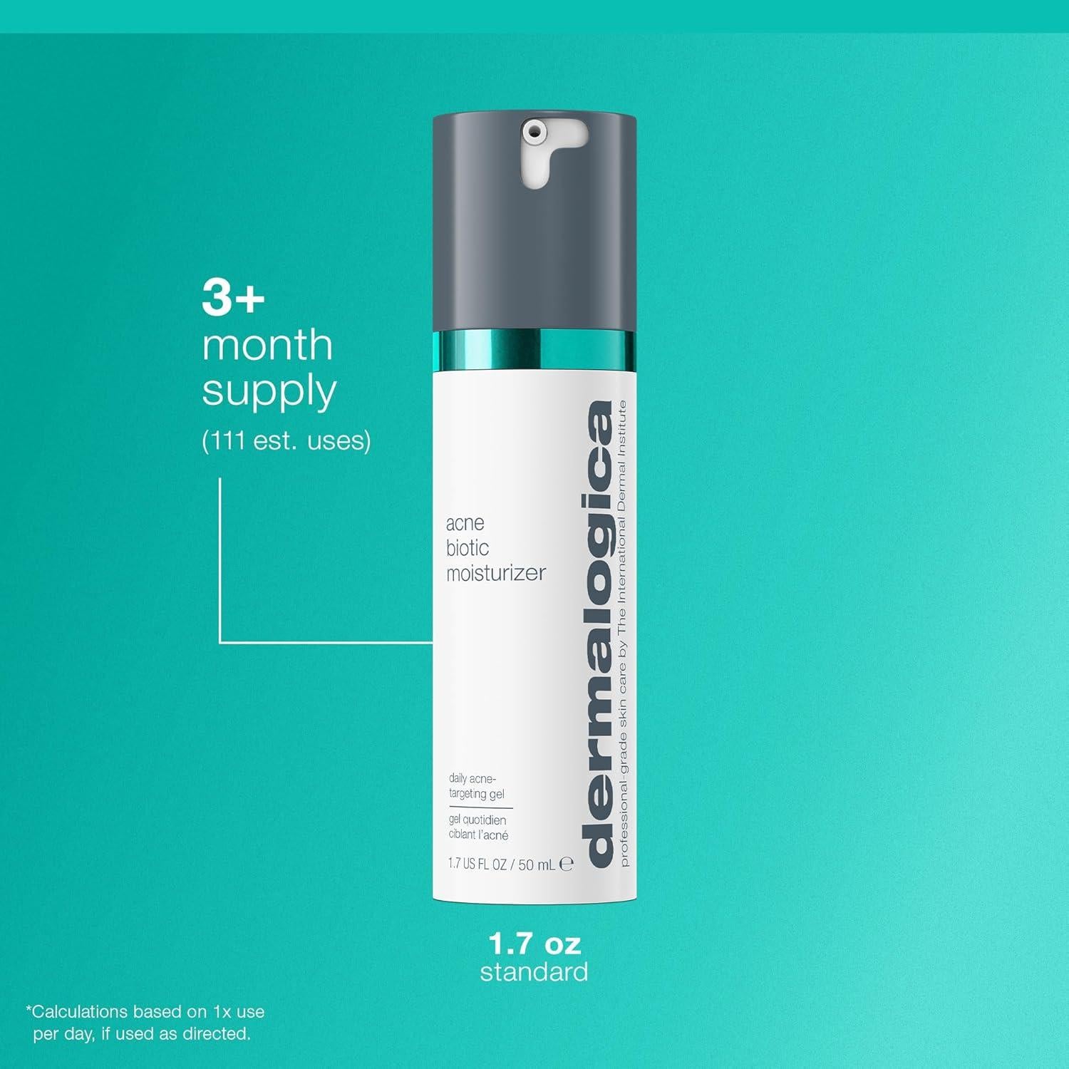 Hidratante Facial Acne Biotic Dermalogica 50 ml - Previene Brotes
