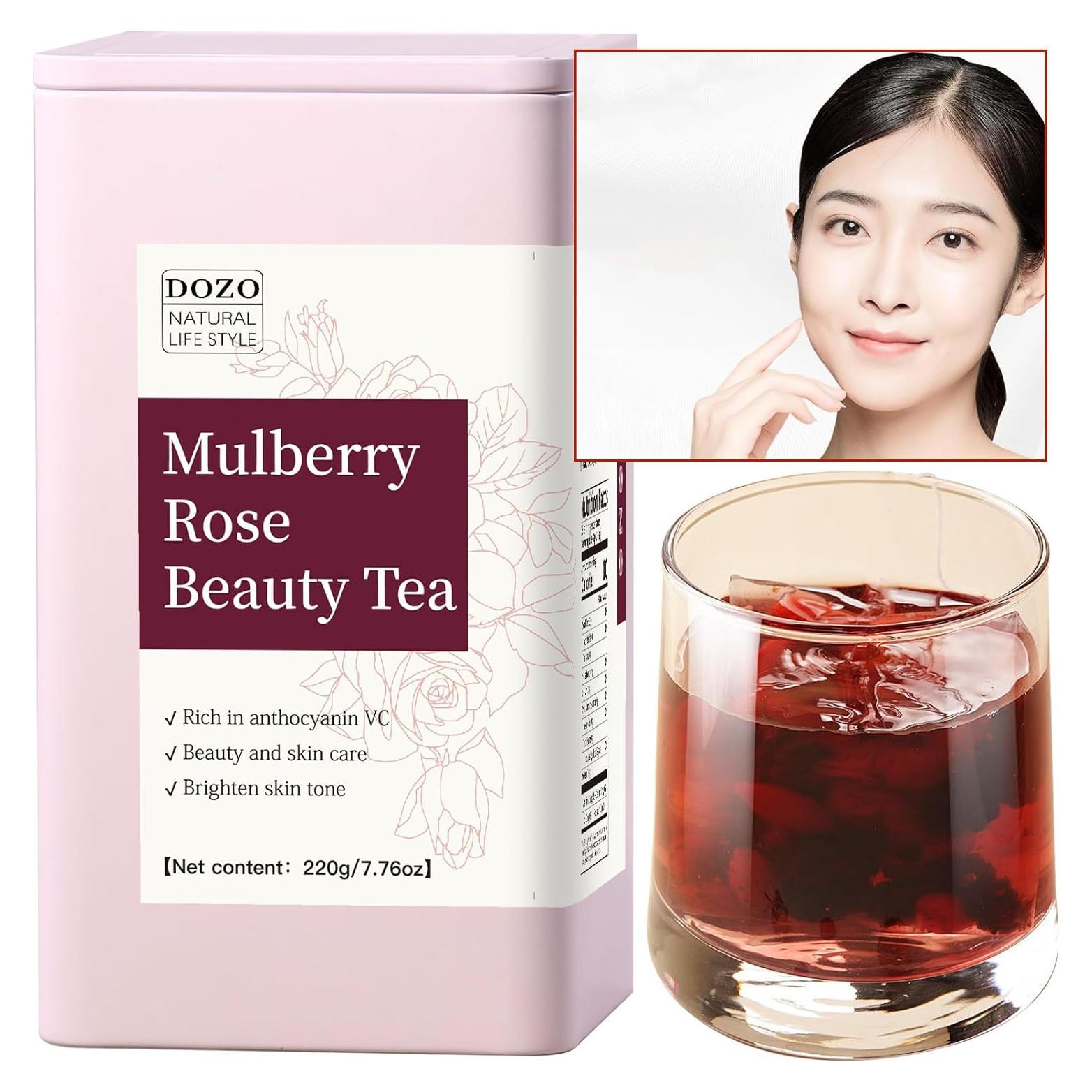 Té de Belleza de Rosa de Morera DOZO 220g - 25 Bolsitas