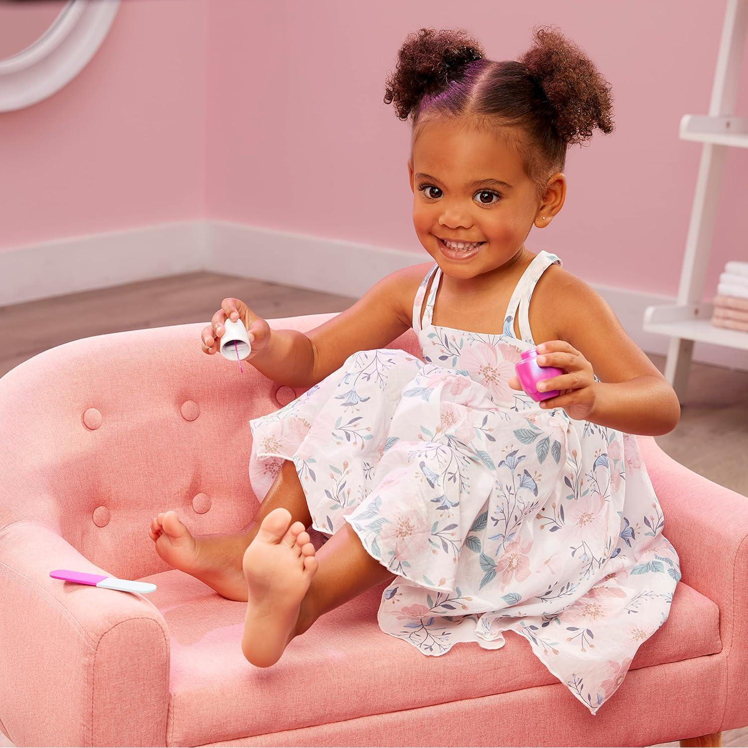 Little Tikes Play & Pamper Spa Set with 17 Accessories, Pretend Play Beauty Set, for Toddlers Kids Ages 2+ Years