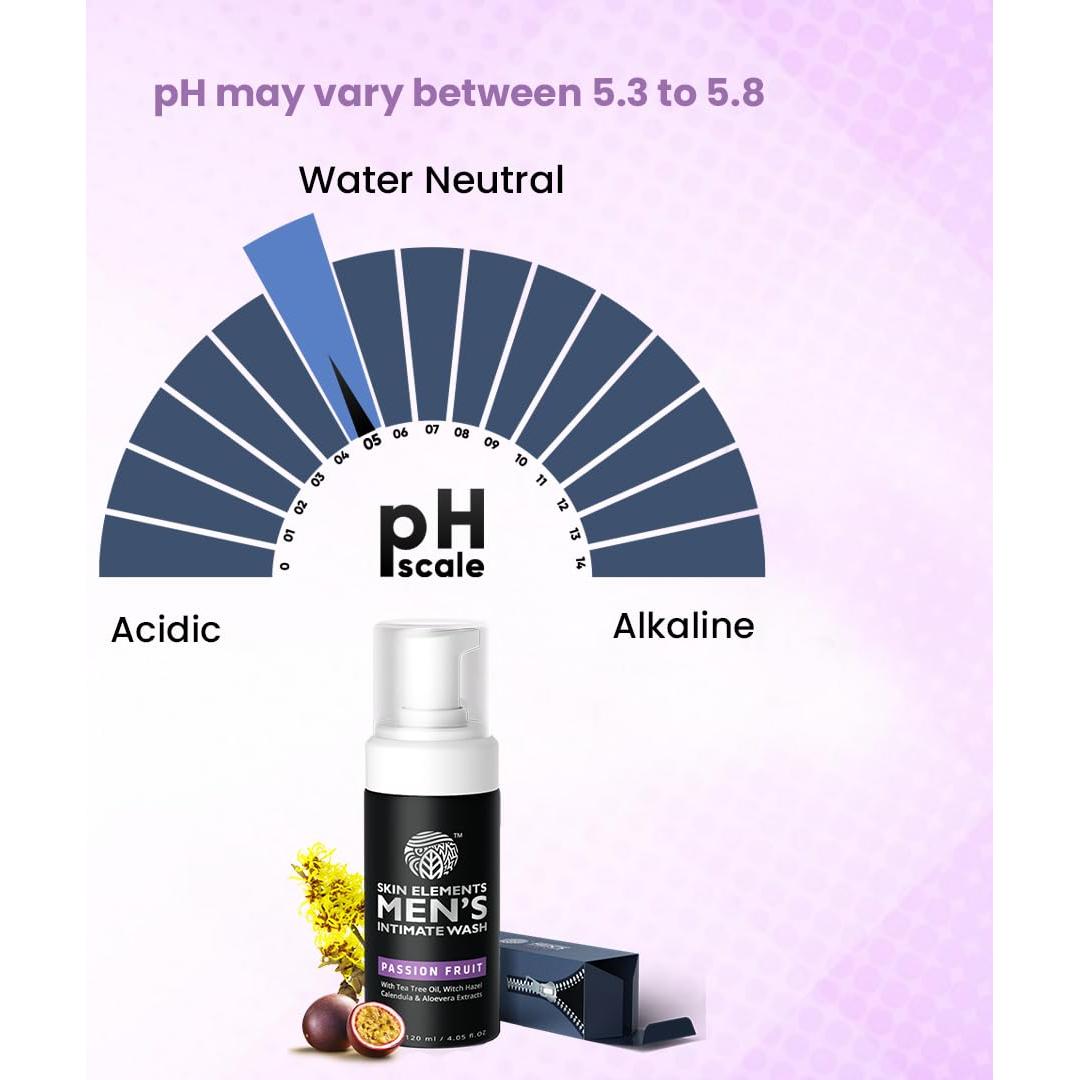 Limpieza Íntima para Hombres Skin Elements 120 ml Fruta de la Pasión