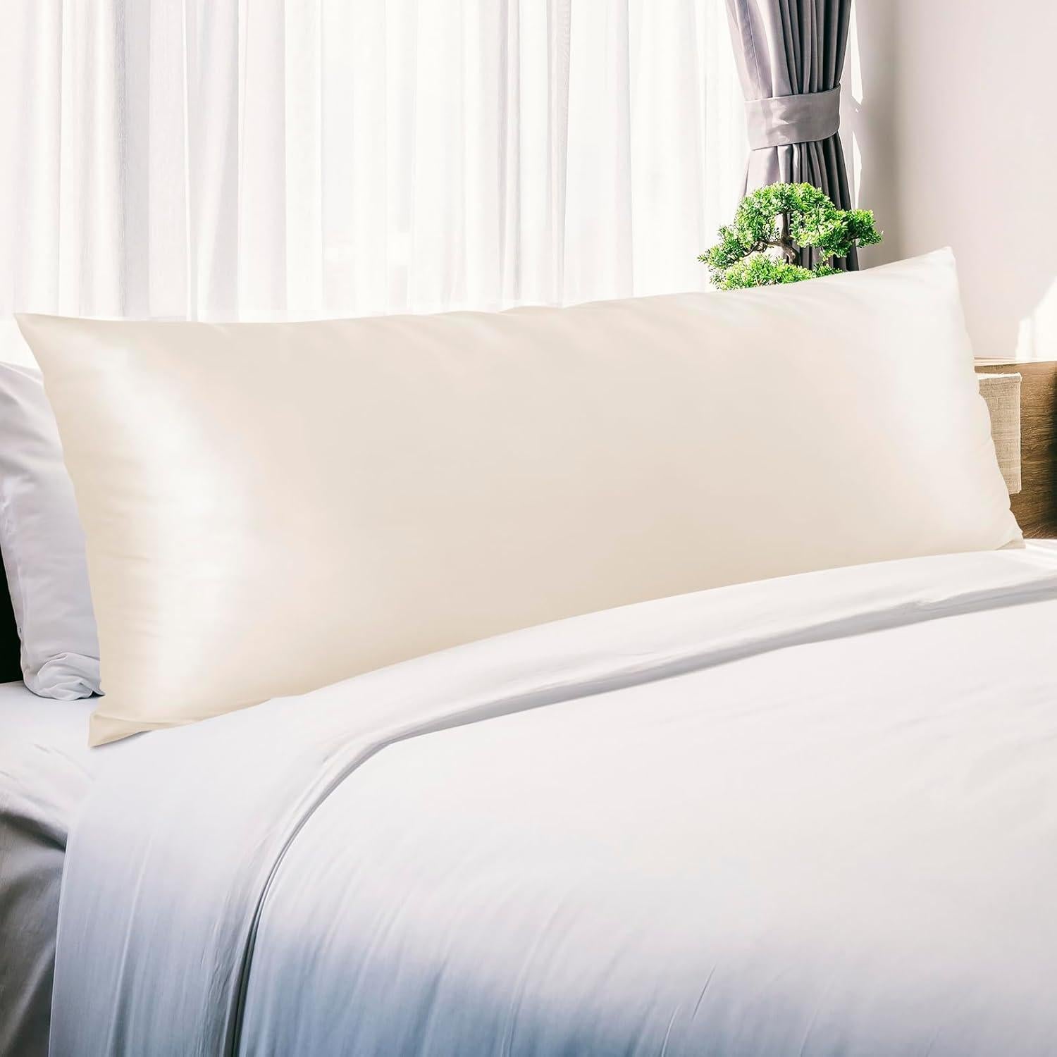 Funda de Almohada de Seda OLESILK 50.8x137.2cm con Cremallera