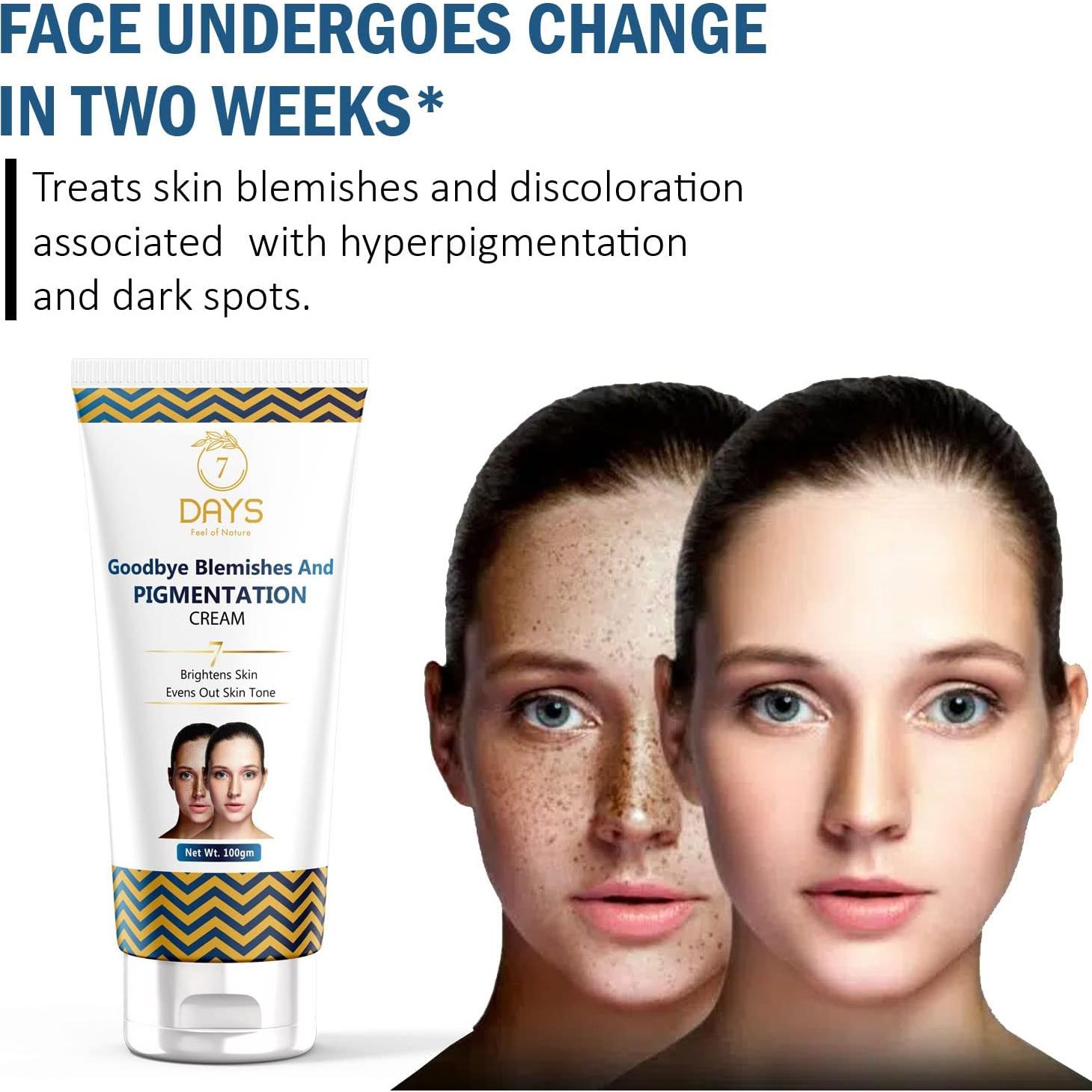 Crema Aclaradora Bye Bye - 100g, Elimina Manchas Oscuras