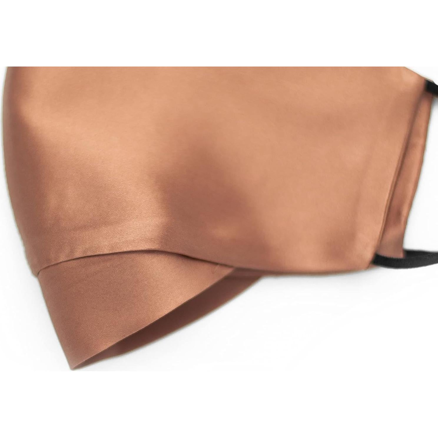 Mascarilla de Seda 100% Habac Studio Unisex Ajustable 24x15cm