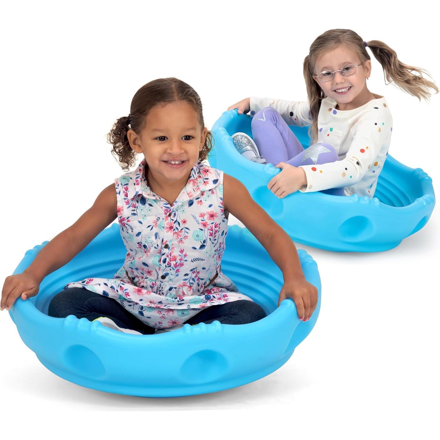 Simplay3 Disco de Inestabilidad y Escalada para Niños - Azul