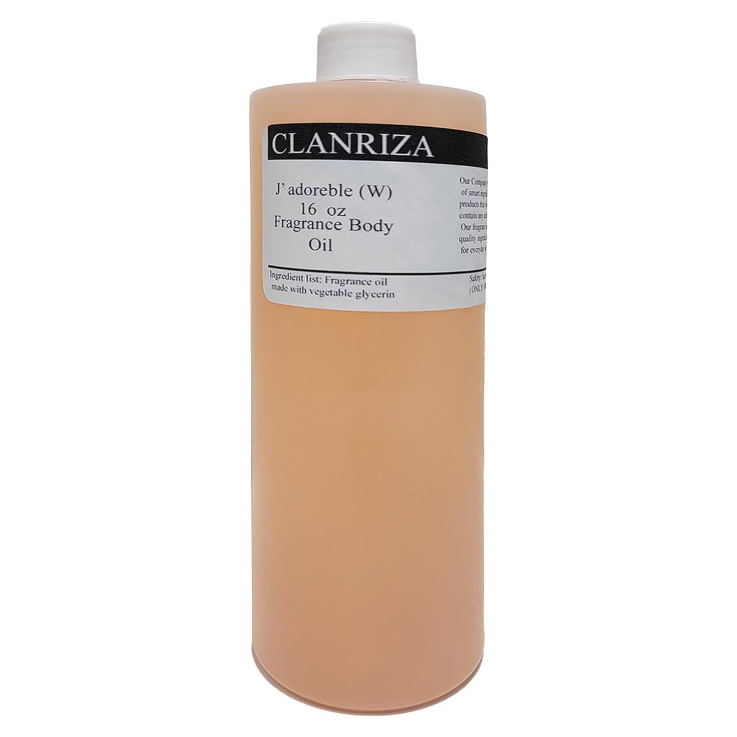 Aceite Corporal J'Adoreble 473 ml - Fragancia Natural Larga Duración