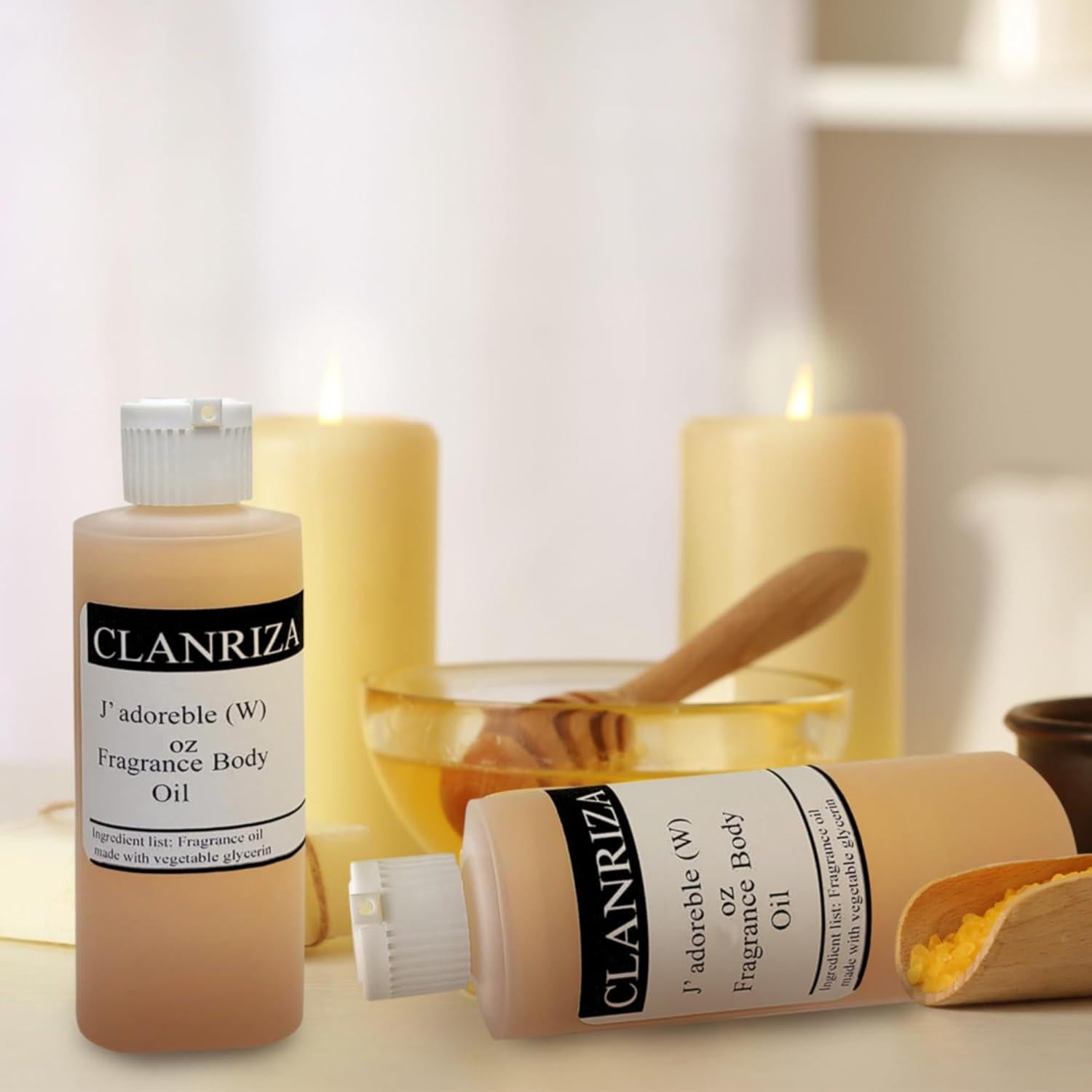 Aceite Corporal J'Adoreble 473 ml - Fragancia Natural Larga Duración