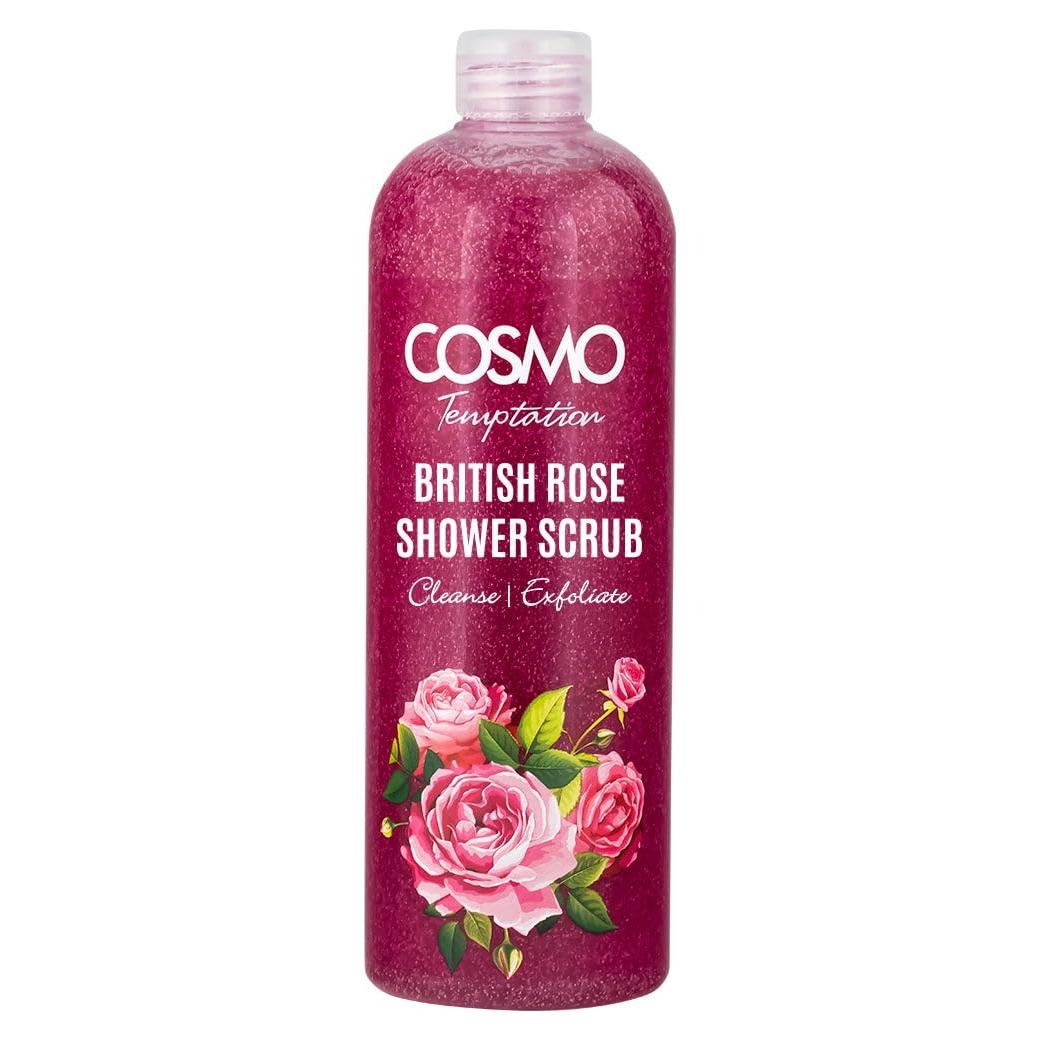 Exfoliante de Ducha Cosmo Tentación Rosa Británica 1000ml