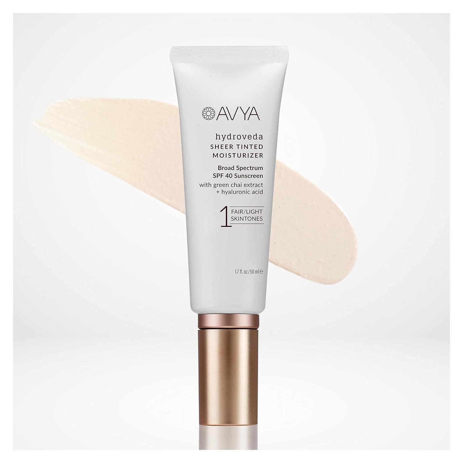Hidratante Tinte Transparente AVYA SPF 40 50ml - Piel Clara