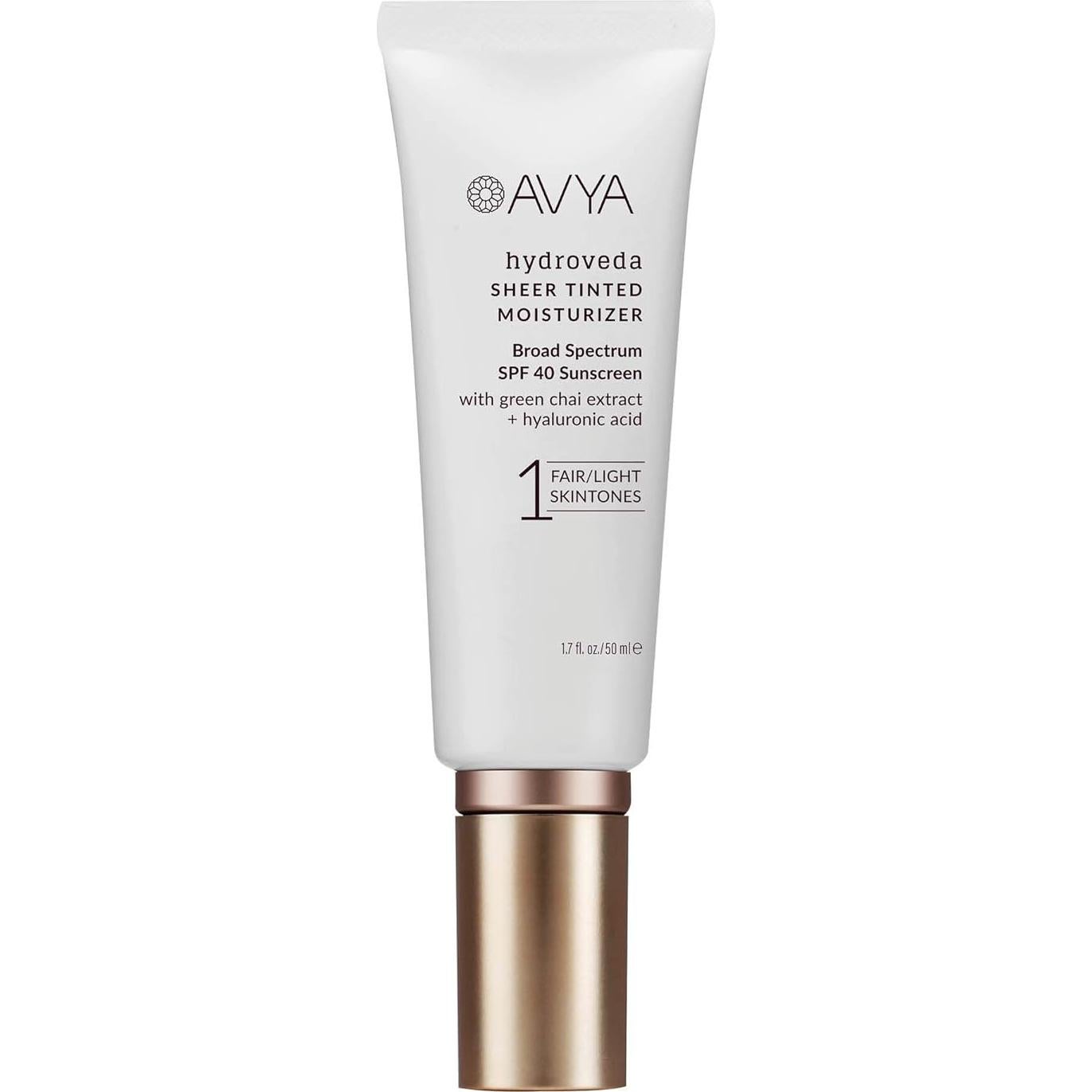 Hidratante Tinte Transparente AVYA SPF 40 50ml - Piel Clara