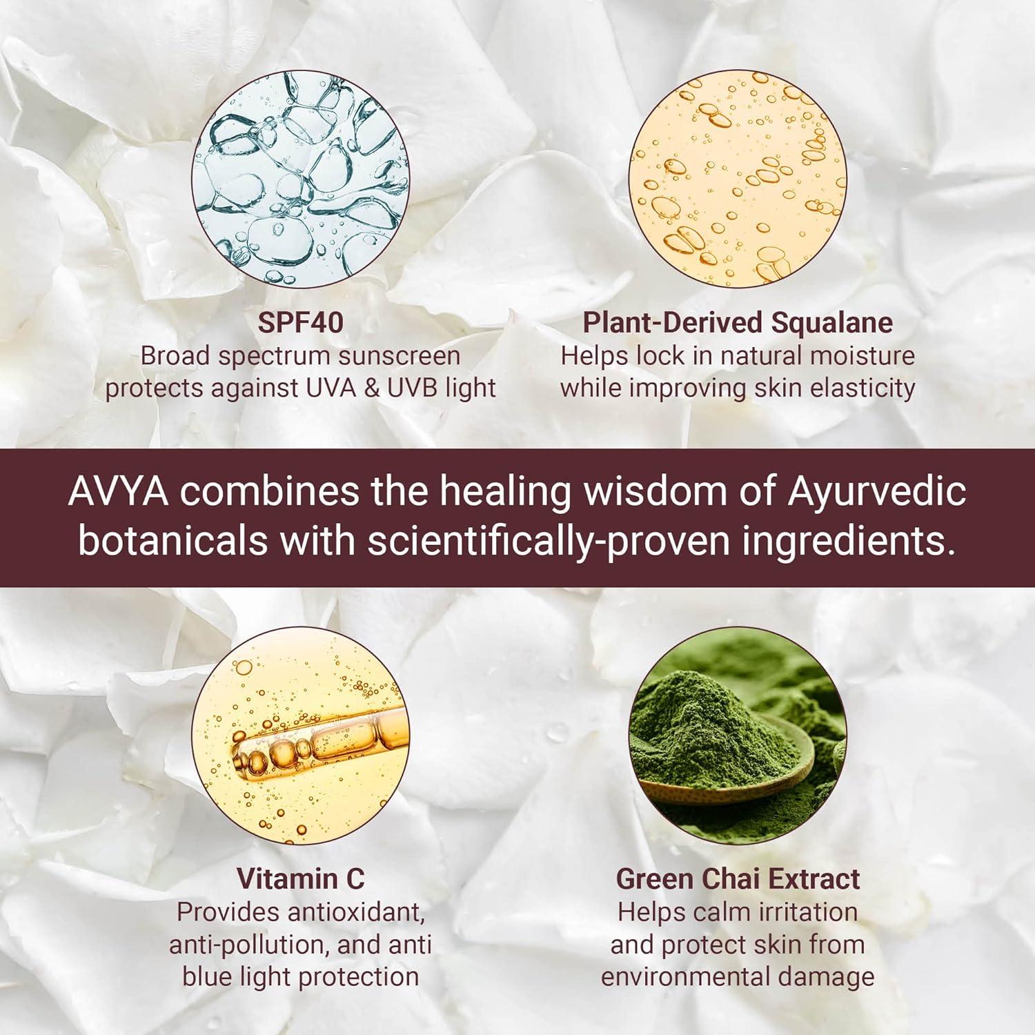 Hidratante Tinte Transparente AVYA SPF 40 50ml - Piel Clara