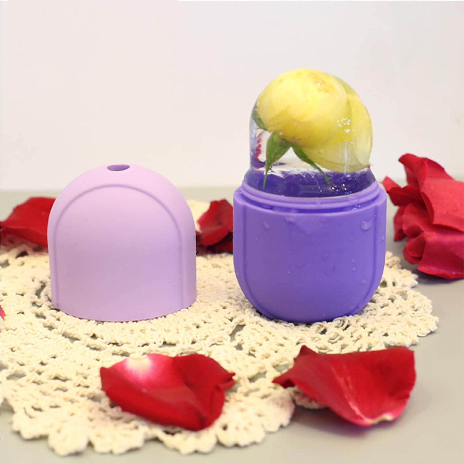 Rodillo de Hielo Facial Aethland Púrpura - Cuidado de Piel