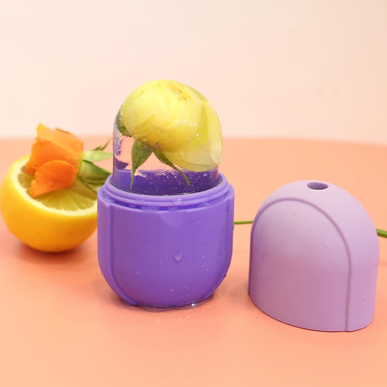 Rodillo de Hielo Facial Aethland Púrpura - Cuidado de Piel