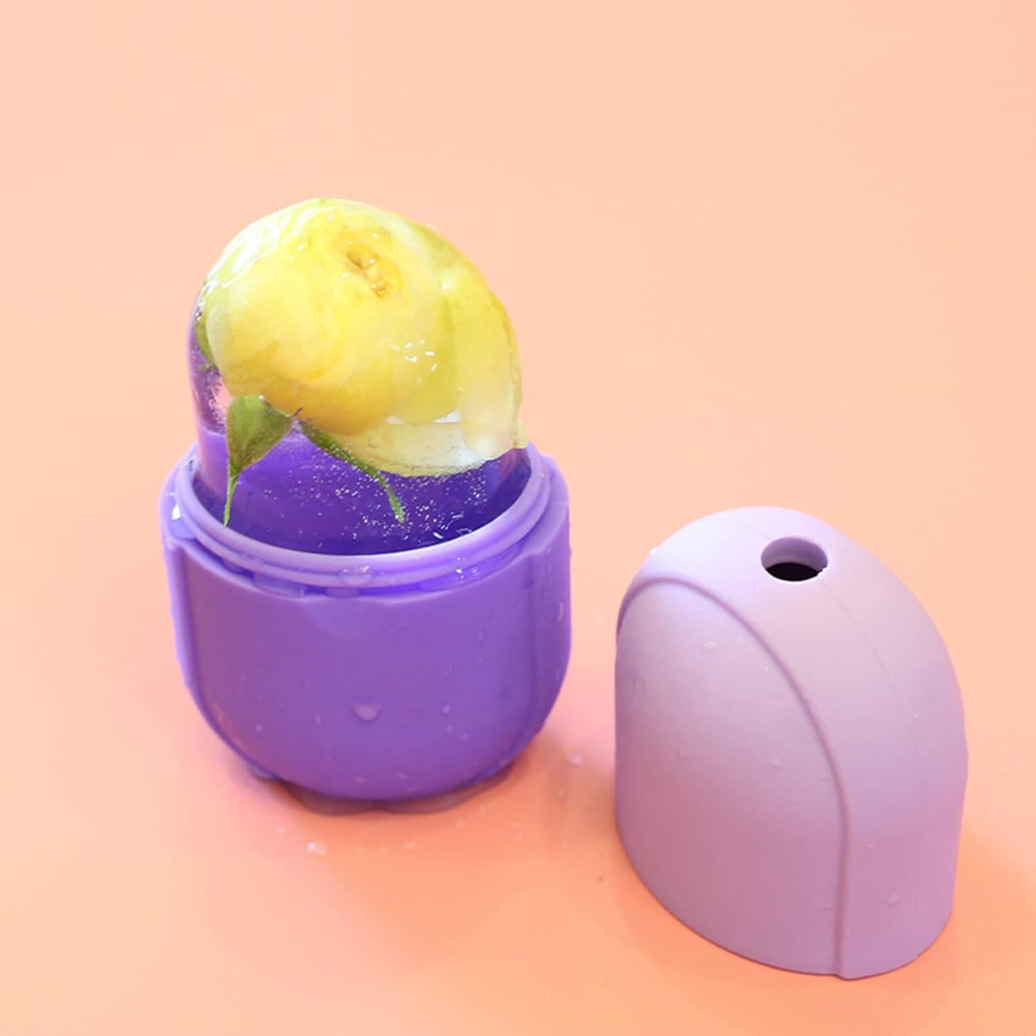 Rodillo de Hielo Facial Aethland Púrpura - Cuidado de Piel