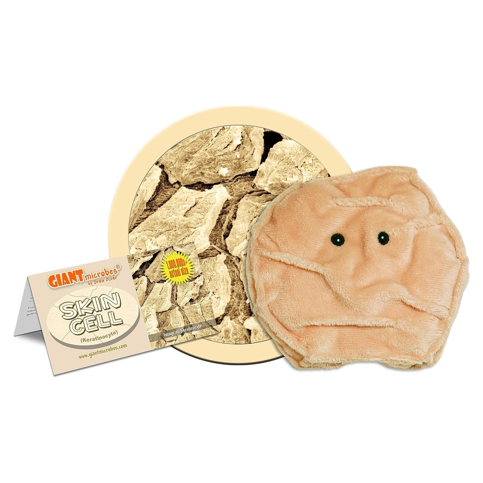 Peluches educativos GIANTmicrobes Célula de Piel 10 cm