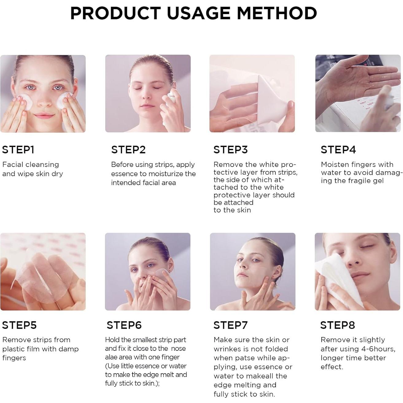 Mascarillas Faciales Antienvejecimiento Secret Strips - 10 Pares