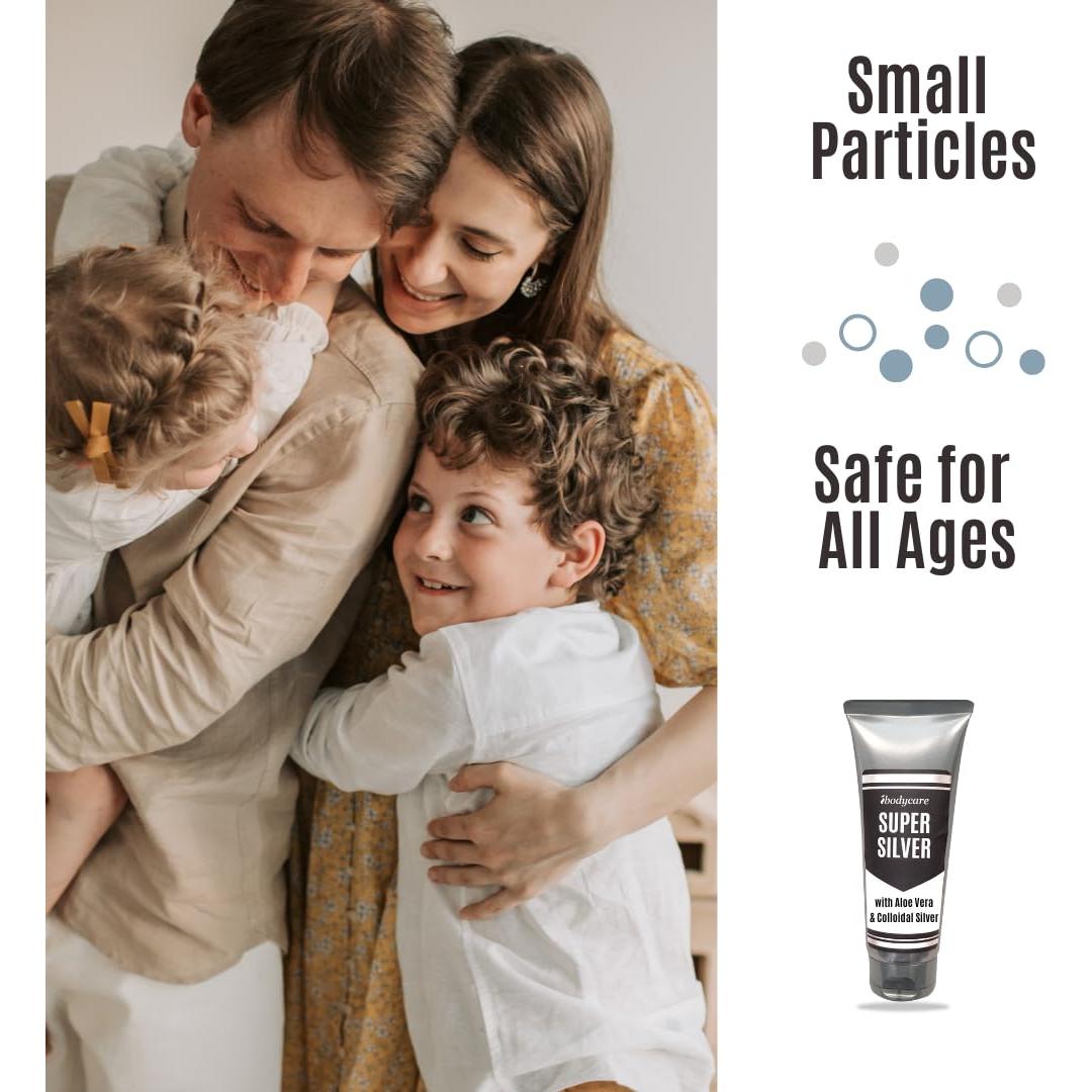 Gel de Plata Coloidal ibodycare 45 PPM 113 g - Hidratante Piel