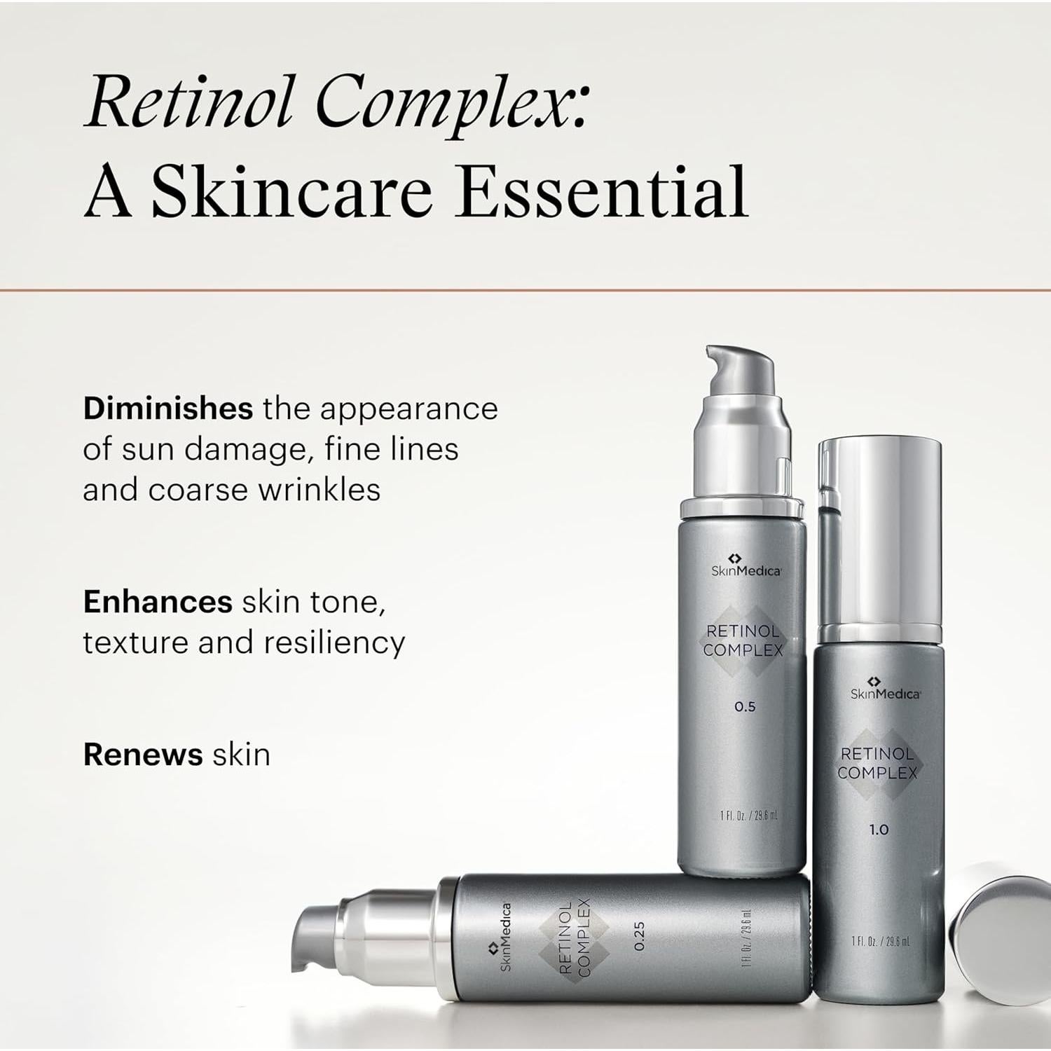 Suero de Retinol SkinMedica 1.0 - 29.57 ml, Antiarrugas