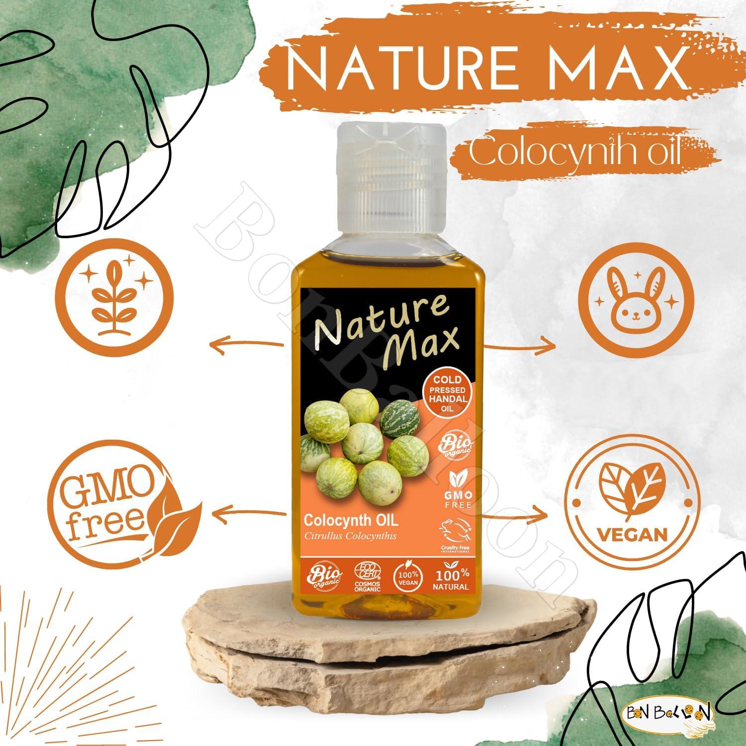 Aceite Natural Puro Nature Max Handal 80 ml - Cuidado Cabello y Piel