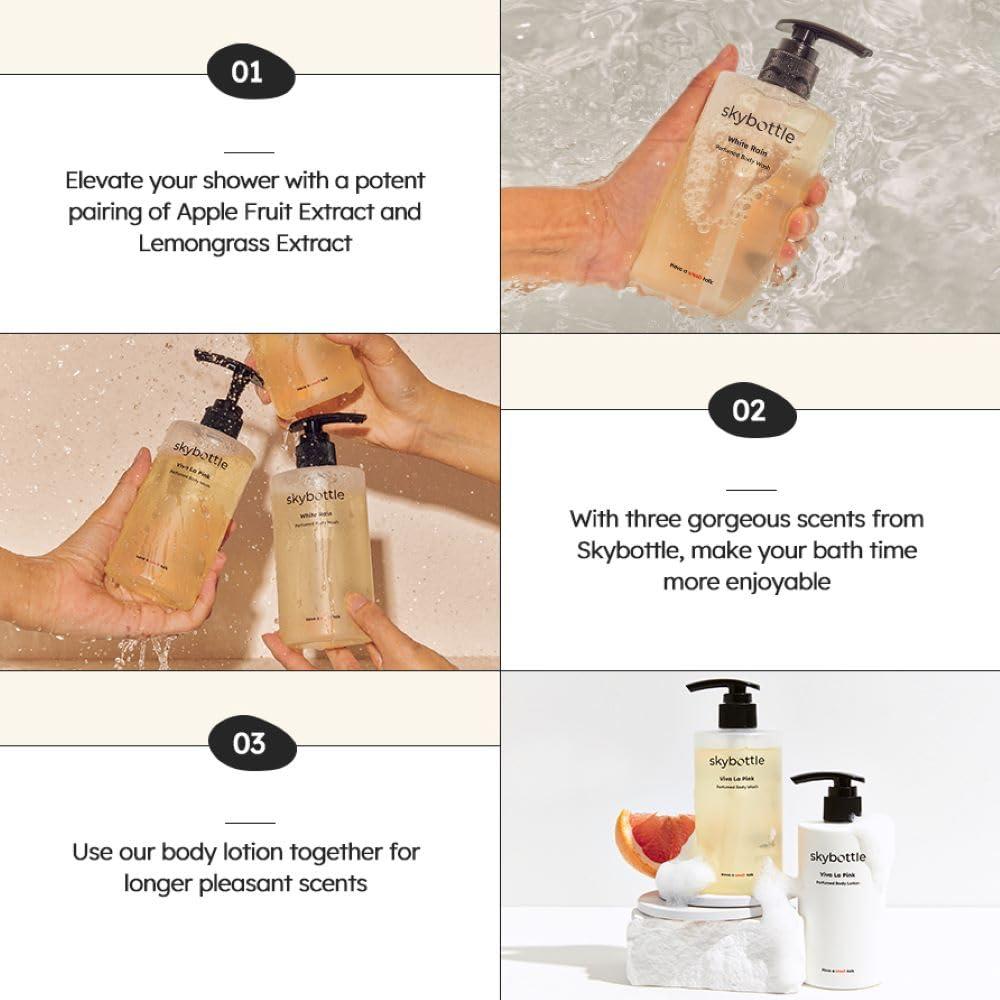 Gel de Baño Skybottle Muhwagua 299 ml - Refrescante y Limpiador