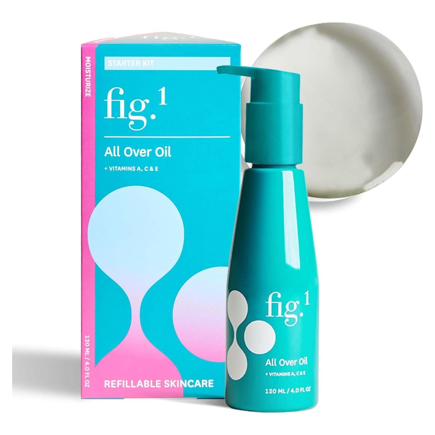 Aceite Corporal Hidratante Fig.1 120ml - Vegano y Sin Graso