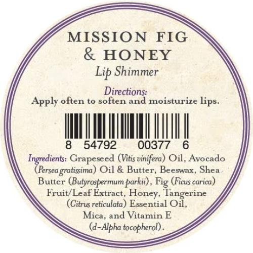 Brillo Labial Natural Three Sisters Higo y Miel 85g