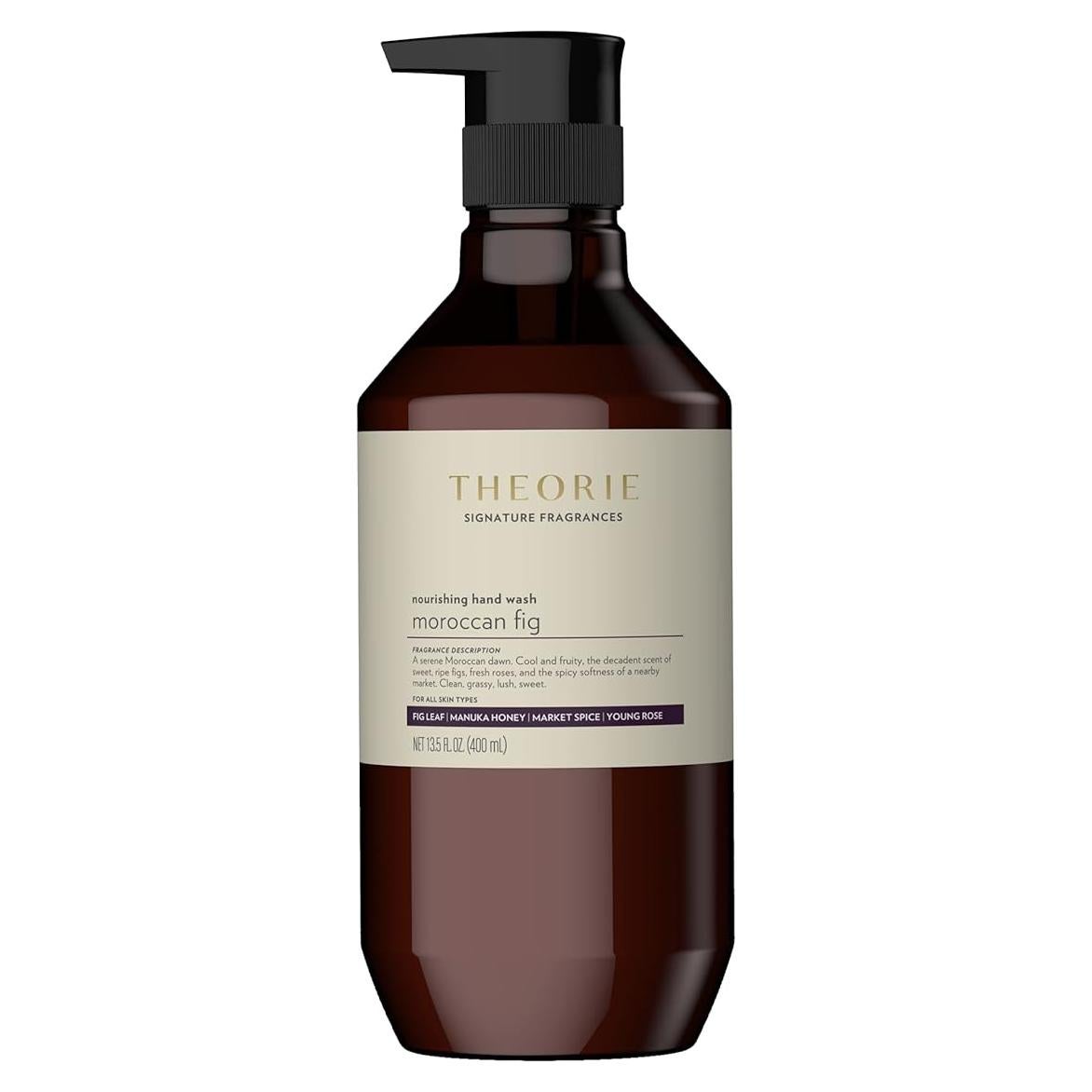 Jabón Antimicrobiano de Manos y Cuerpo Theorie 400mL - Higo Marroquí
