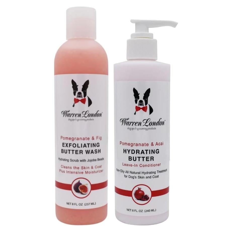 Combo de Champú y Acondicionador Warren London 8oz - Granada y Higo