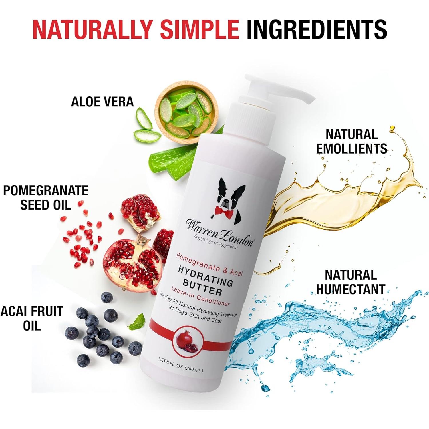 Combo de Champú y Acondicionador Warren London 8oz - Granada y Higo