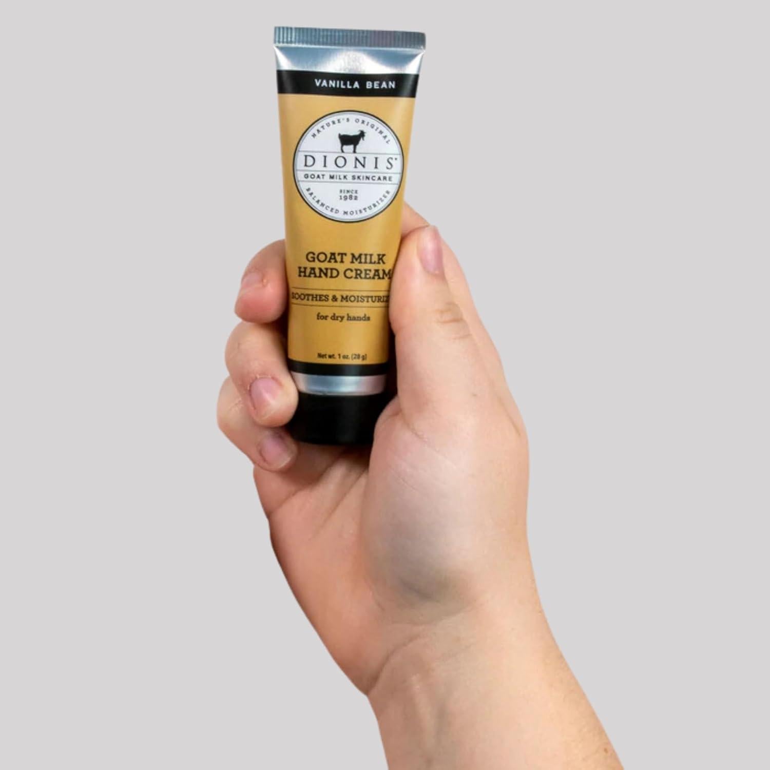 Crema de Manos Dionis de Leche de Cabra Vainilla 28.35g