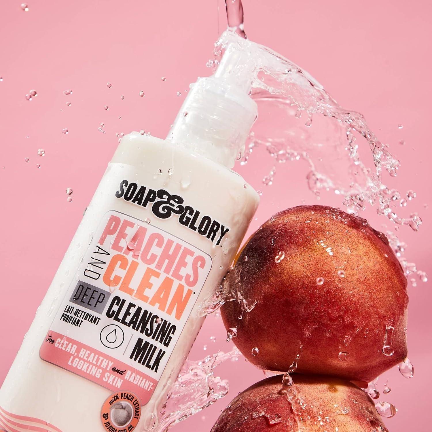 Leche Limpiadora Peaches & Clean Soap & Glory 350ml - 4 en 1