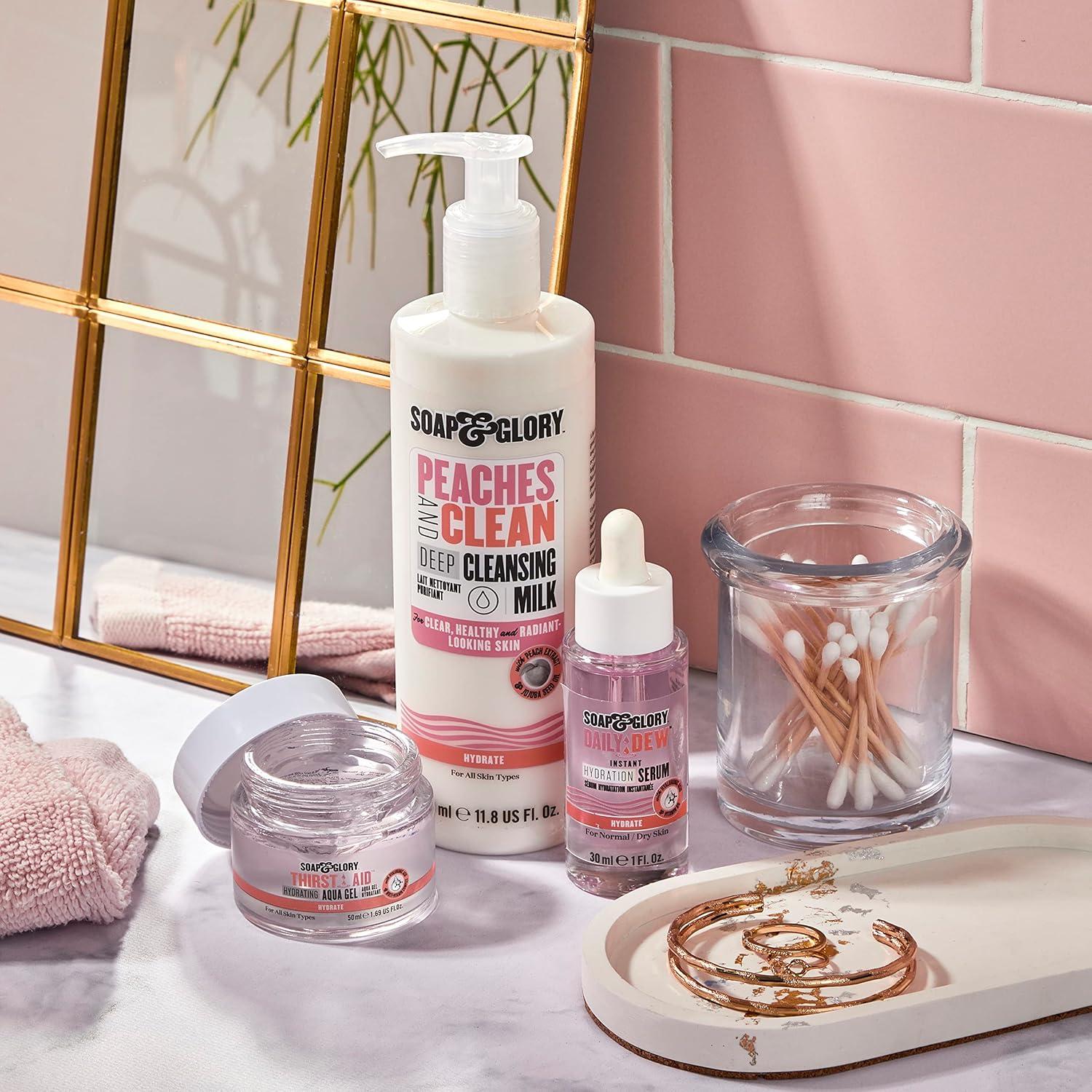Leche Limpiadora Peaches & Clean Soap & Glory 350ml - 4 en 1