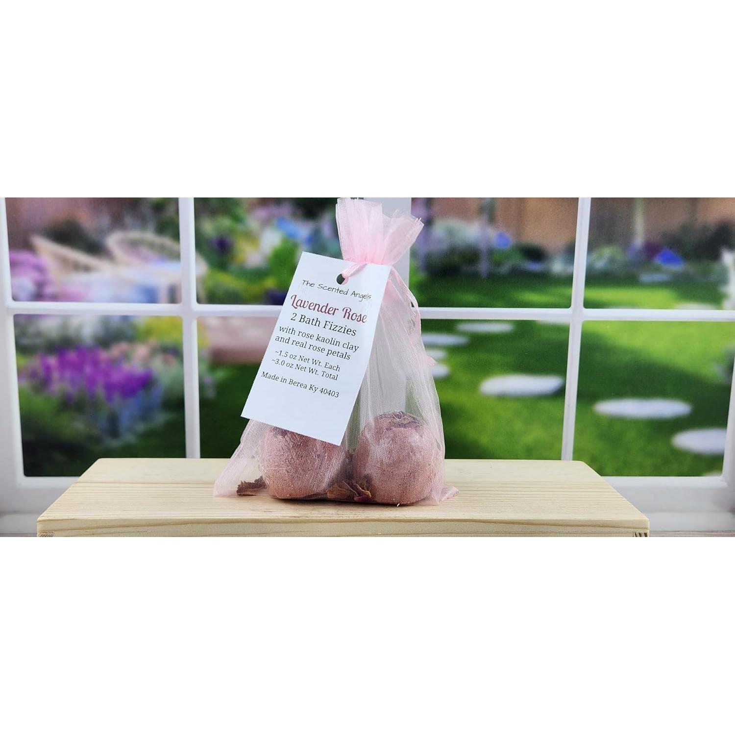 Bombas de Baño de Lavanda y Rosa The Scented Angels - 2 Unidades