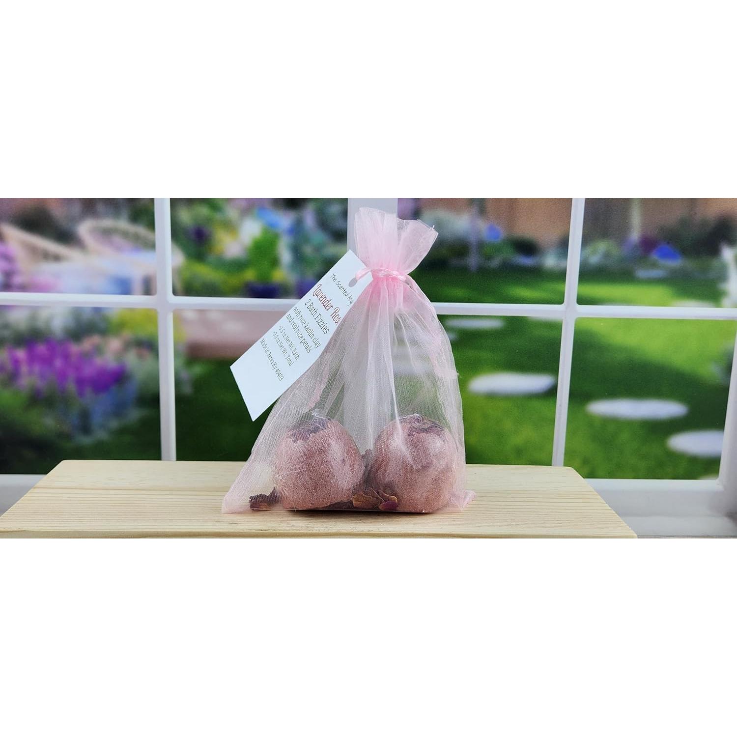 Bombas de Baño de Lavanda y Rosa The Scented Angels - 2 Unidades