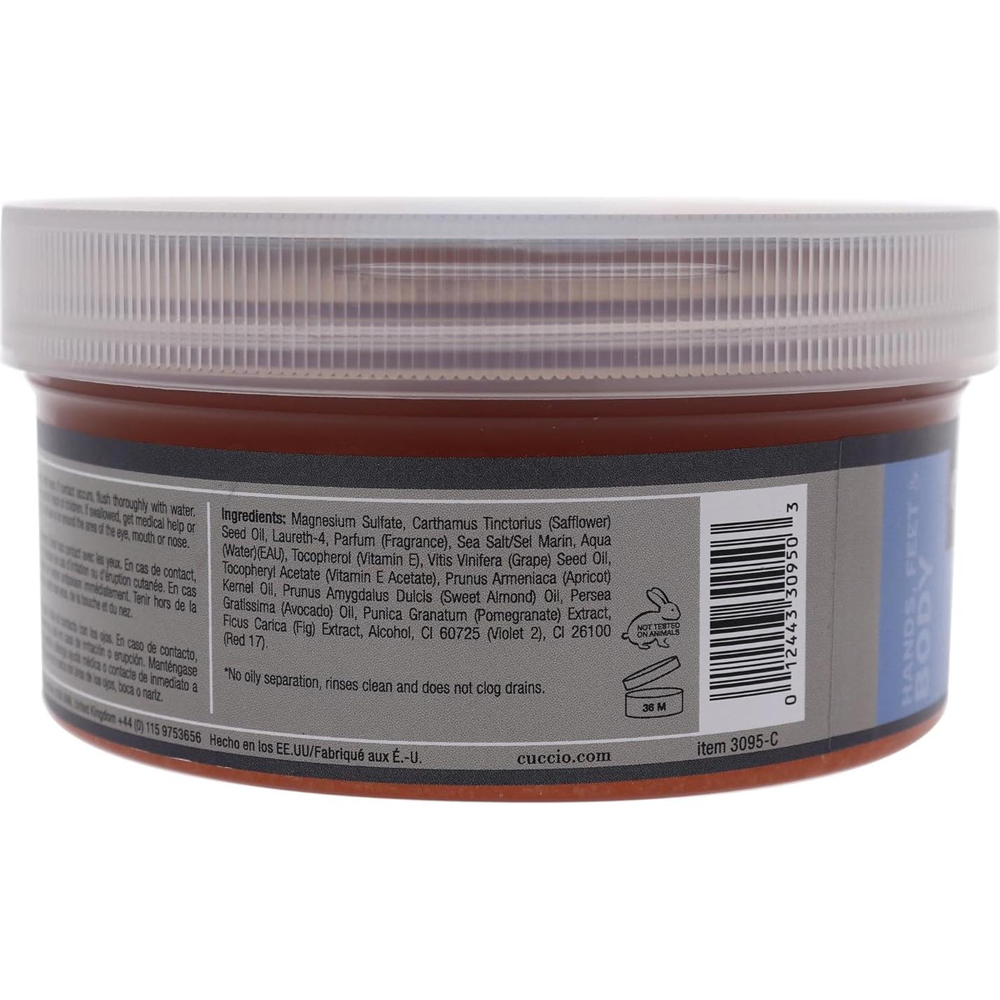 Exfoliante de Sal Marina Cuccio Naturale 553.5 g - Granada y Higo