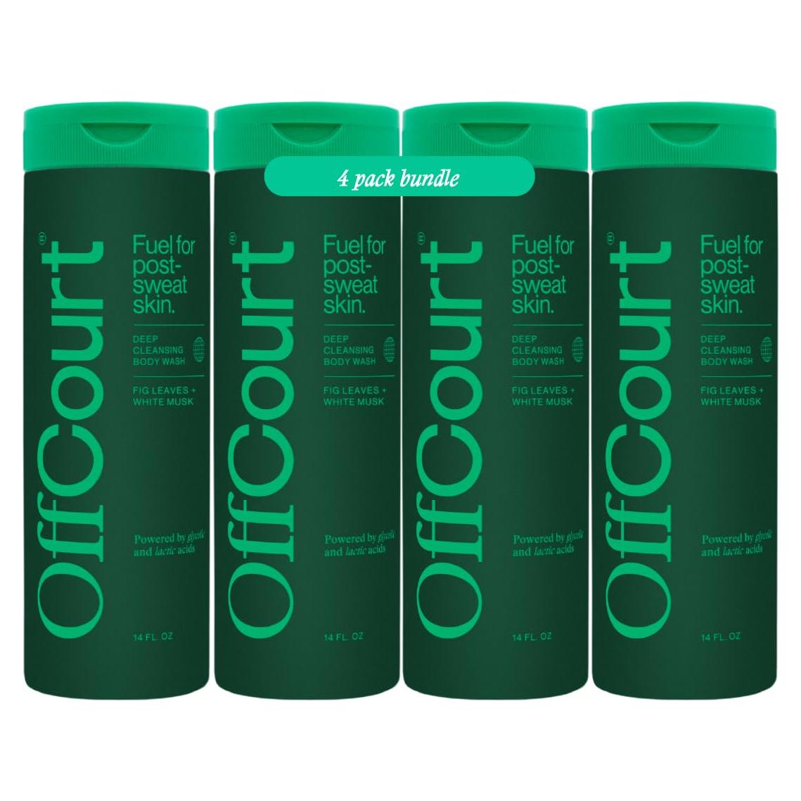 Gel de Ducha Sin Sulfatos OffCourt 414 ml - Exfoliante Suave