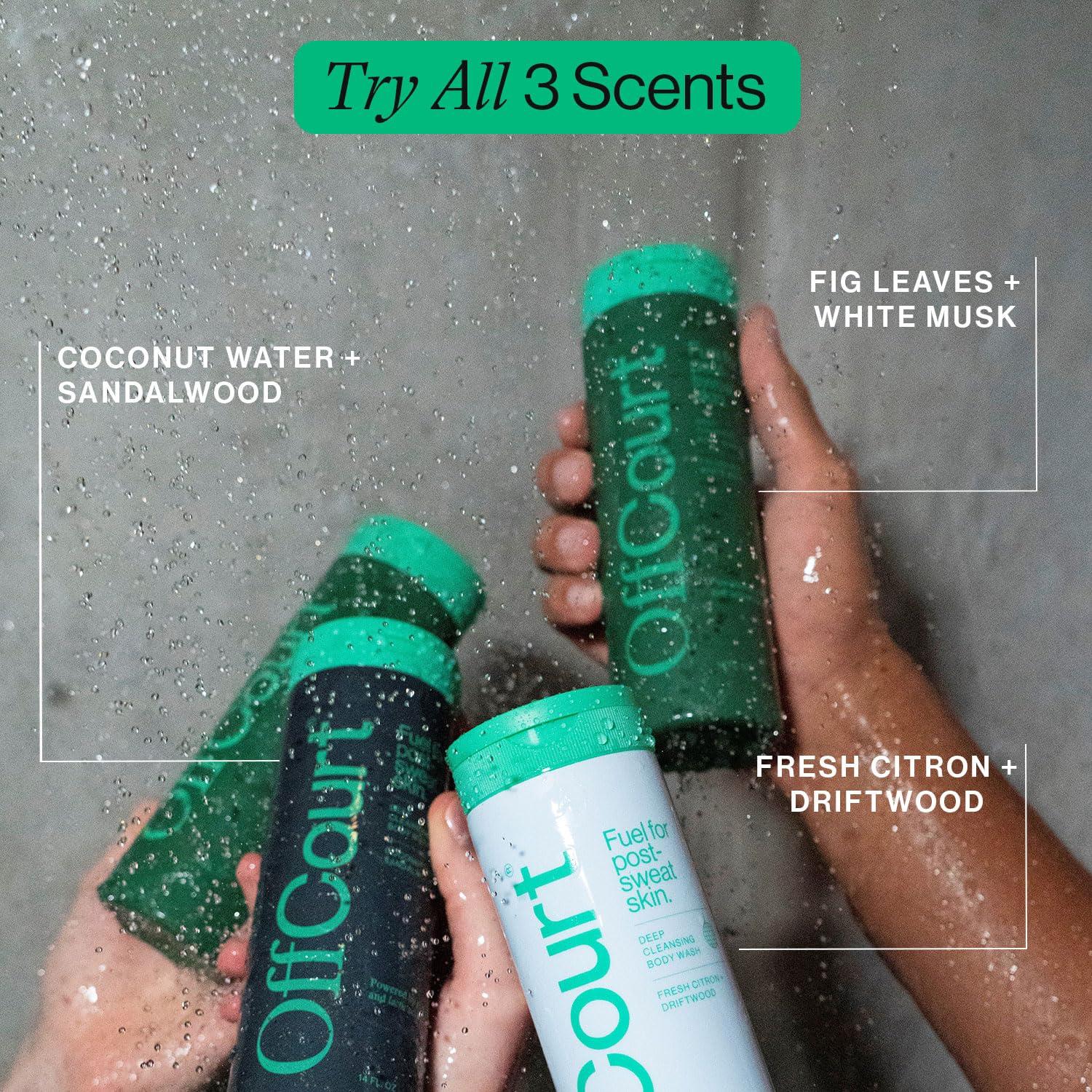 Gel de Ducha Sin Sulfatos OffCourt 414 ml - Exfoliante Suave