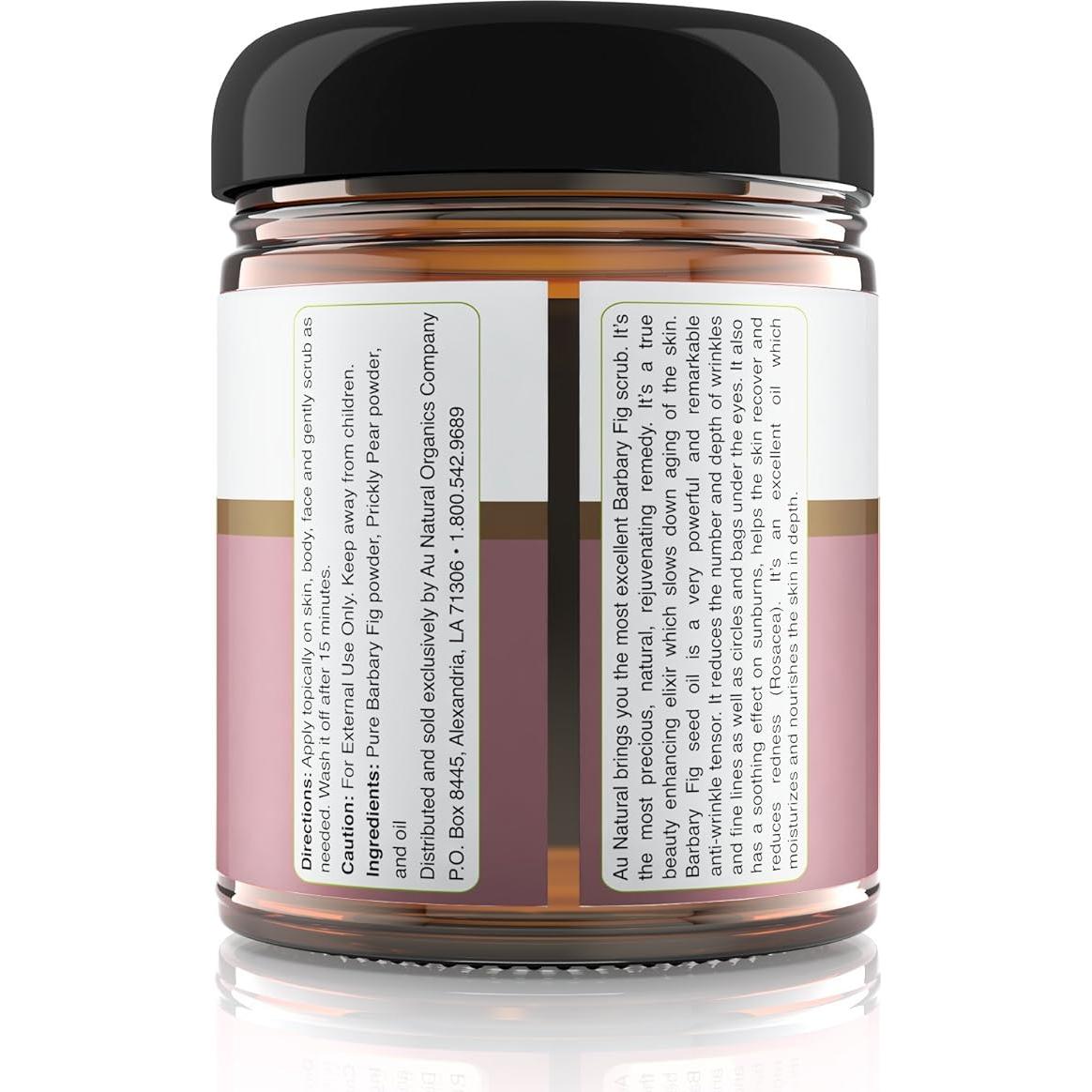 Exfoliante Facial de Higo de Barbary Au Natural 255 g - Antienvejecimiento