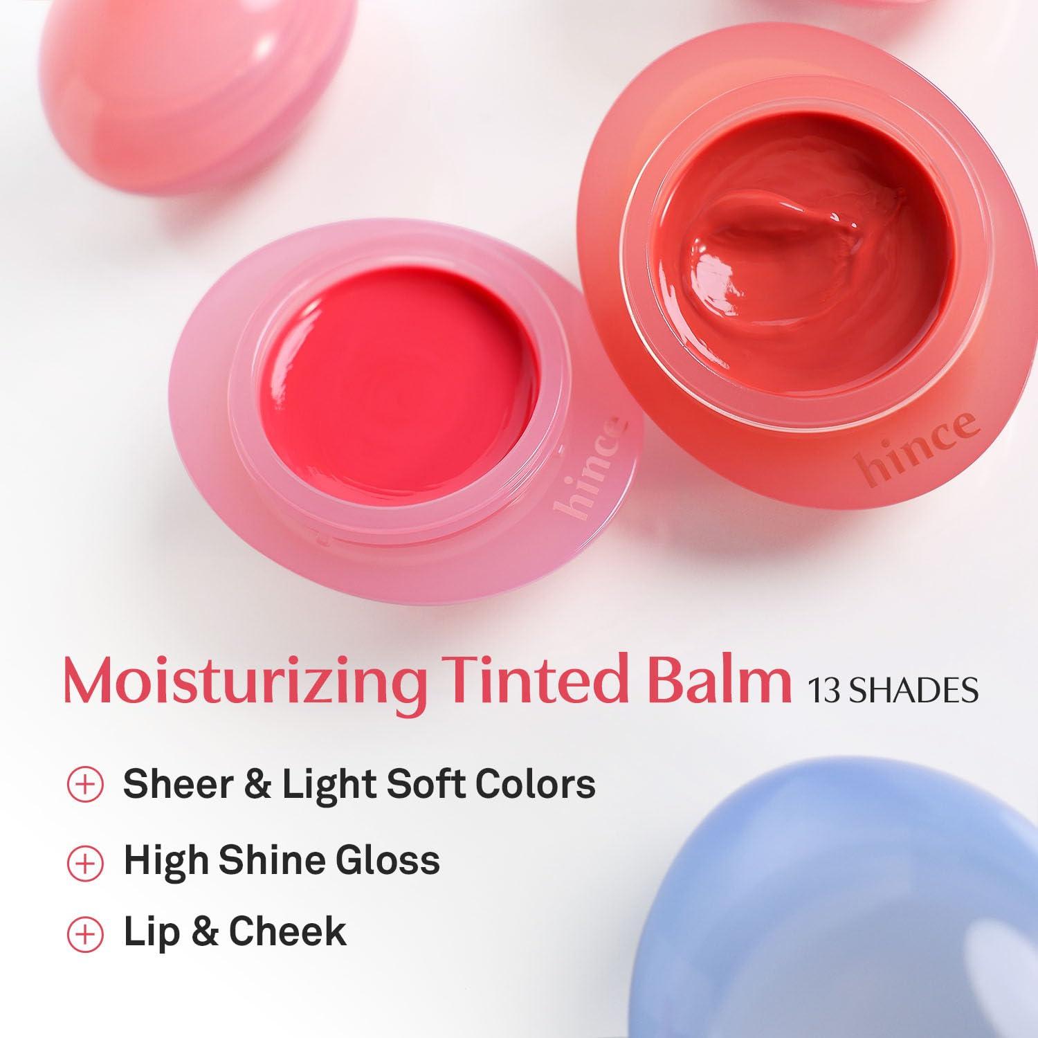 Bálsamo Labial Tinte HINCE Raw Glow - Brillo e Hidratación Vegano 3.4g