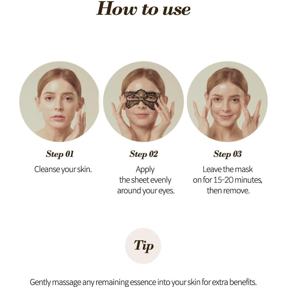 Máscara Elevadora de Ojos Prossence - 7 Paquetes 8 mL - Reafirmante