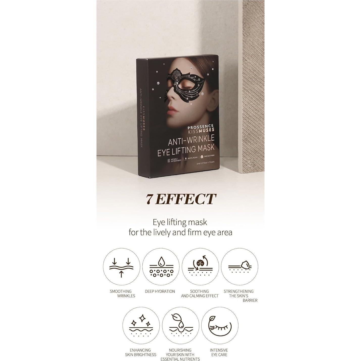 Máscara Elevadora de Ojos Prossence - 7 Paquetes 8 mL - Reafirmante