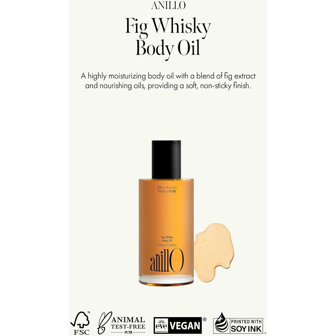 Set Hidratante de Aceite Corporal y Jabón Amber528 - Vegano